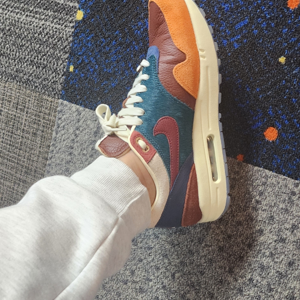 Nike x Kasina Air Max 1 SP Won-Ang Orange 착용 스타일 - 2