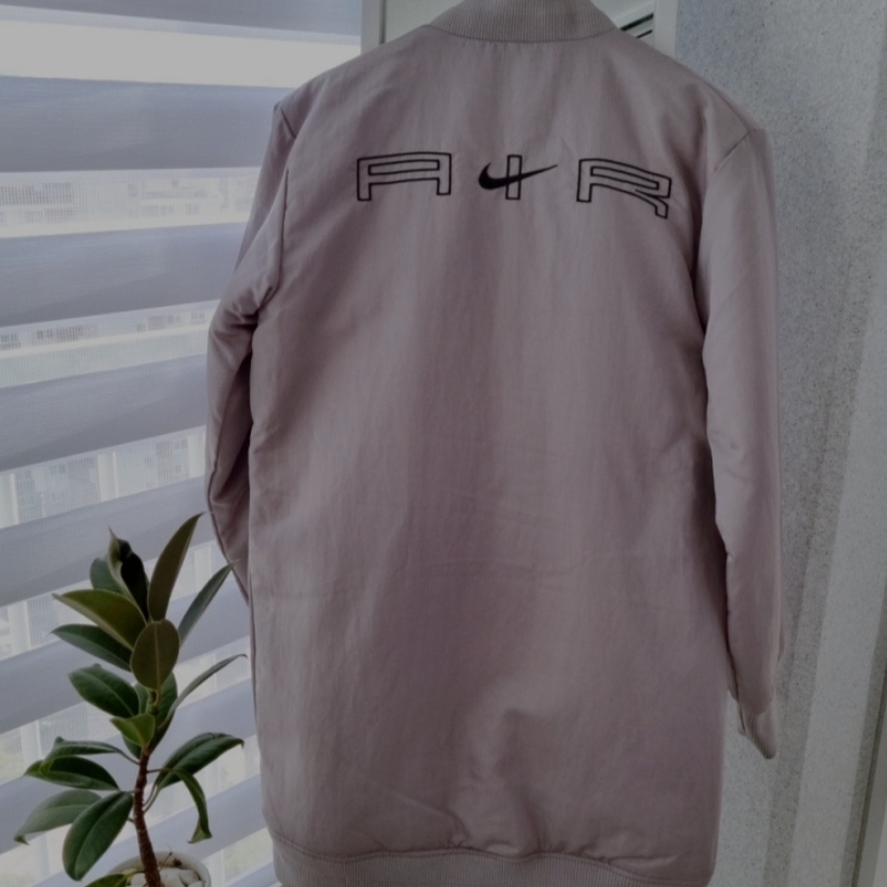 (W) Nike Therma-Fit Synthetic Fill Bomber Jacket Dark Grey - Asia 착용 스타일 - 3