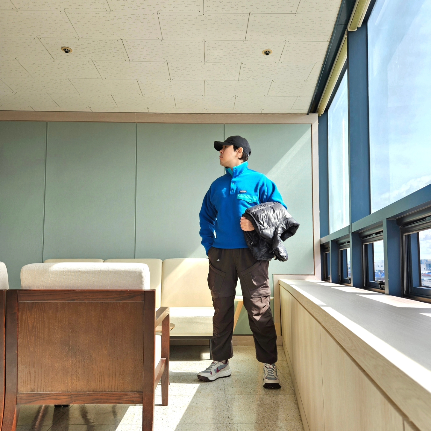 Nike ACG Trail Cap Black, Nike ACG Smith Summit Cargo Pants Velvet Brown - Asia 착용 스타일 - 3