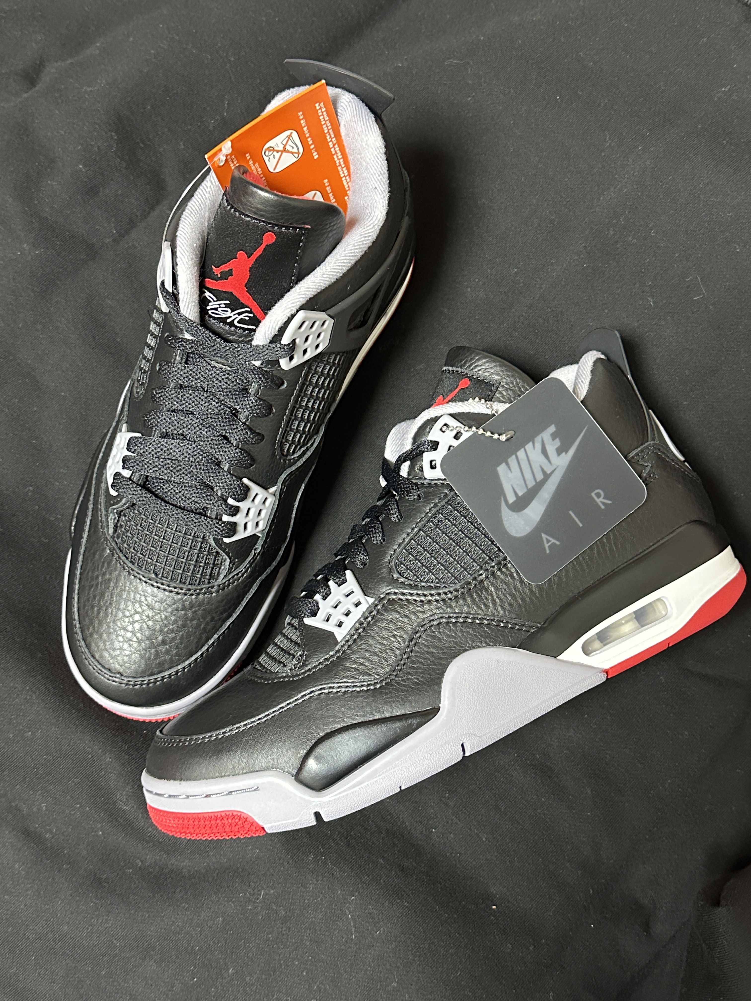 Jordan 4 Retro Bred Reimagined 착용 스타일 - 2
