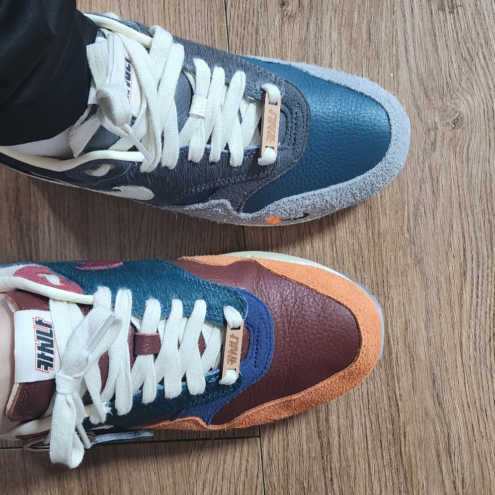 Nike x Kasina Air Max 1 SP Won-Ang Particle Grey 착용 스타일 - 3