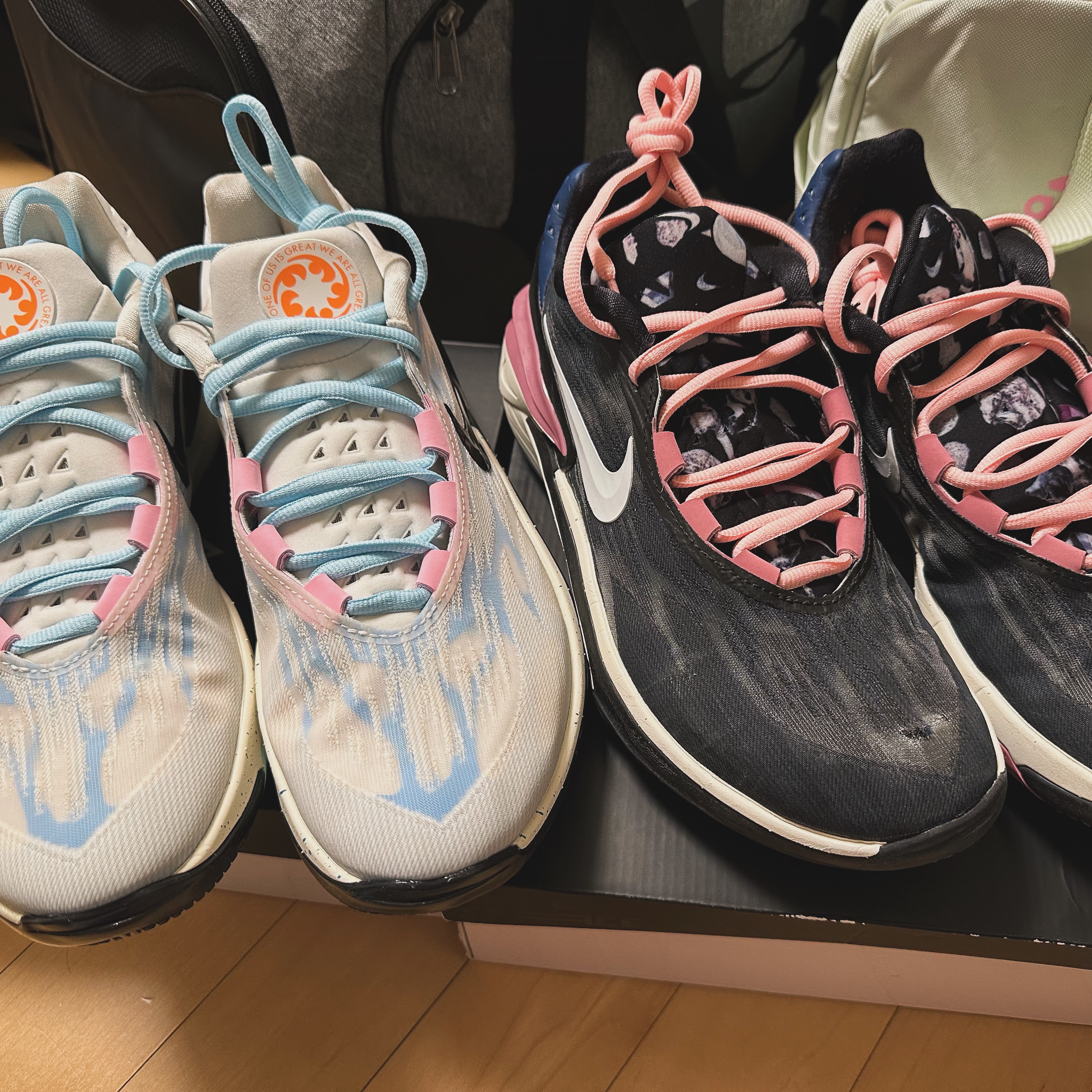 Nike Air Zoom GT Cut 2 Sail Pink Spell 착용 스타일 - 2