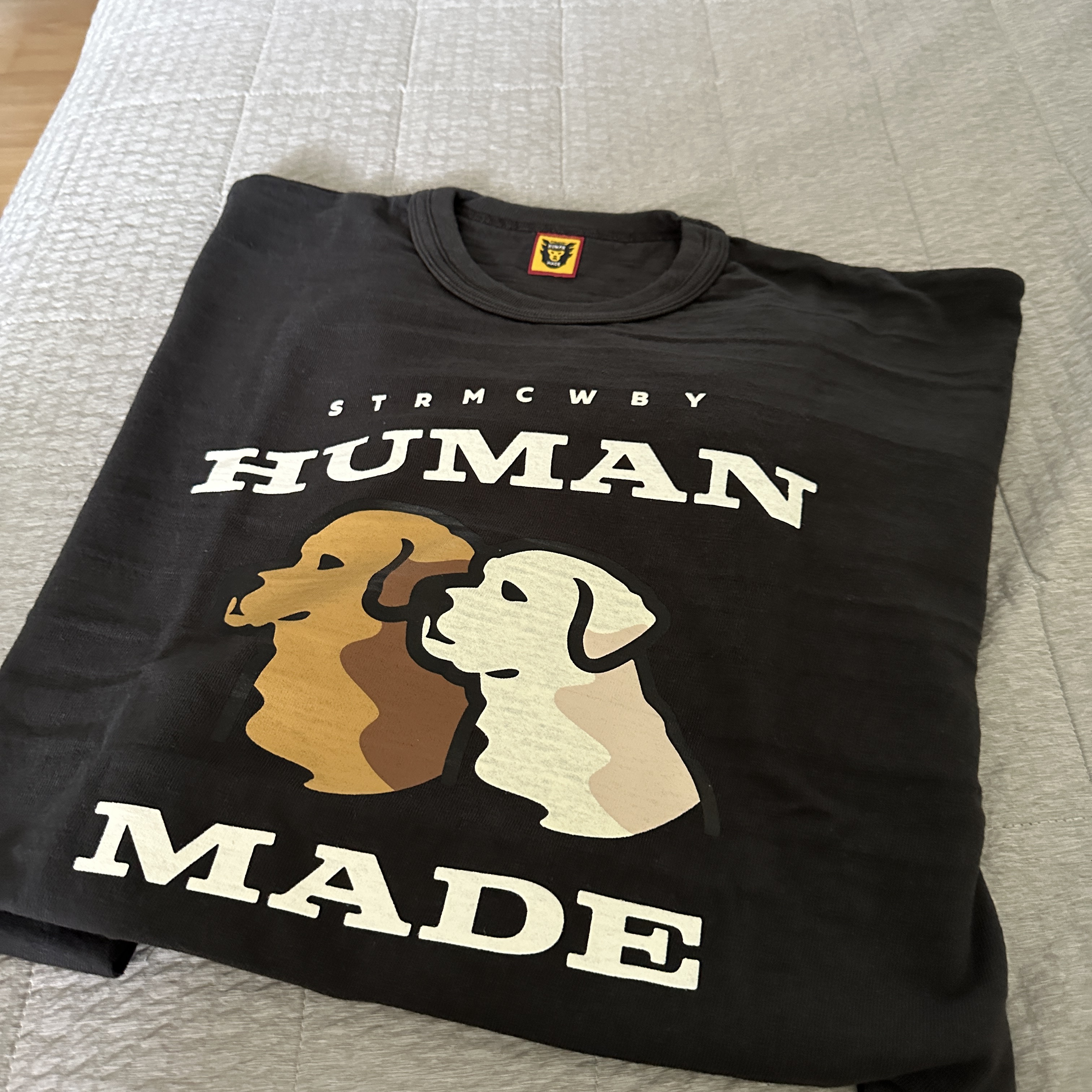 Human Made Graphic T-Shirt #12 Black 착용 스타일