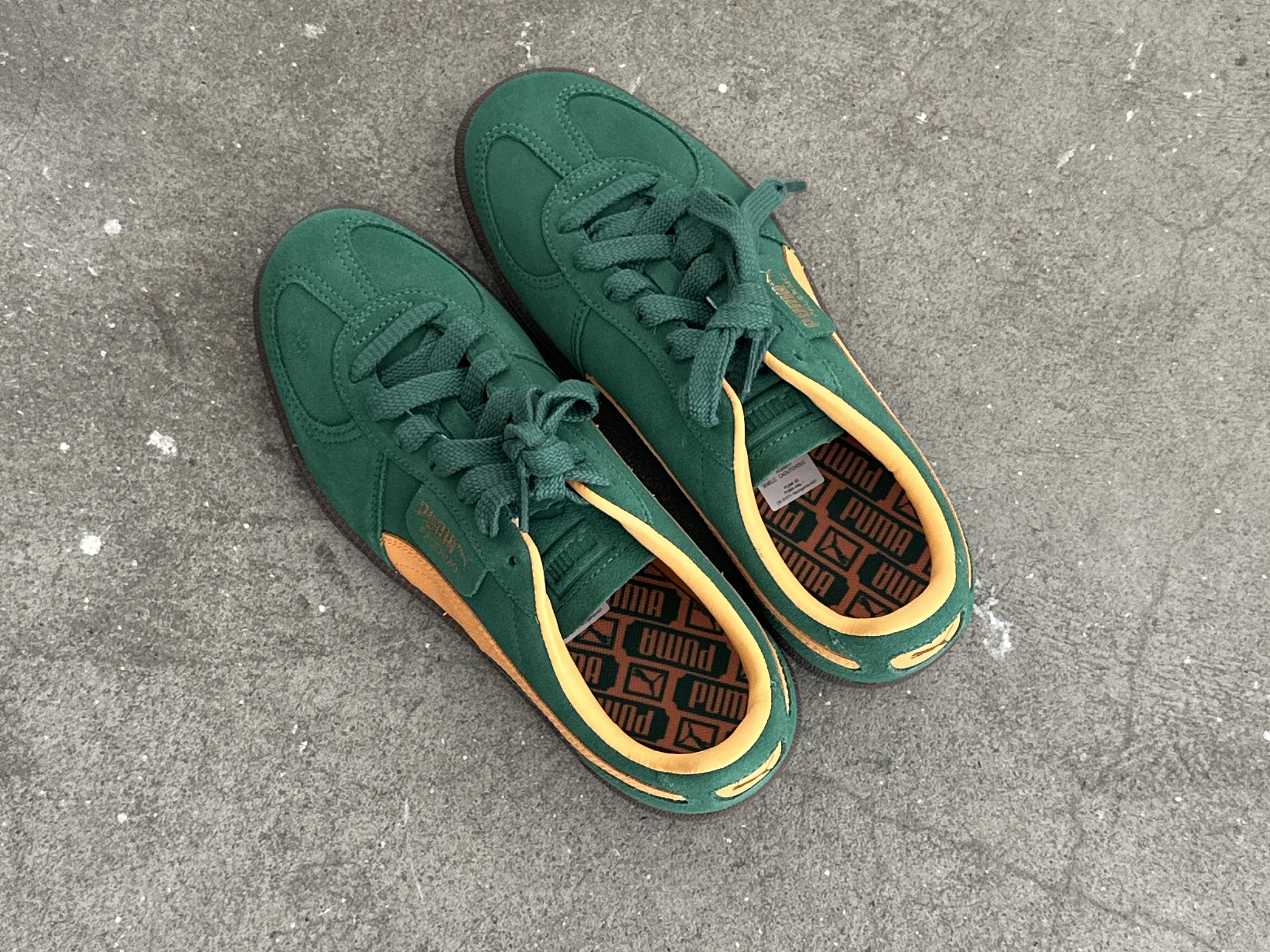 Puma Palermo Vine Clementine 착용 스타일 - 1