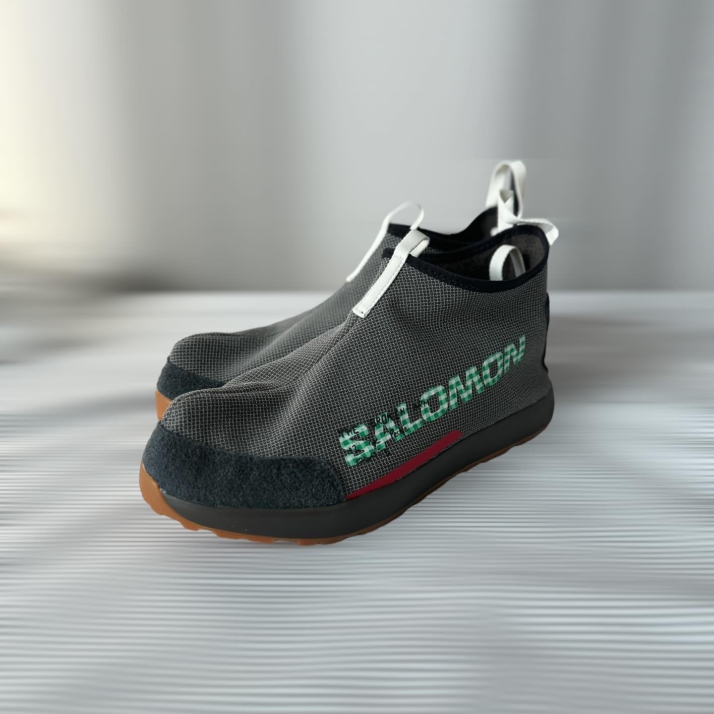 Salomon x The Broken Arm Coverboot Wren Black 착용 스타일 - 1