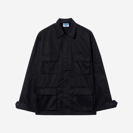 허니스쿱하우스 LNG 로고 BDU 셔츠 자켓 블랙