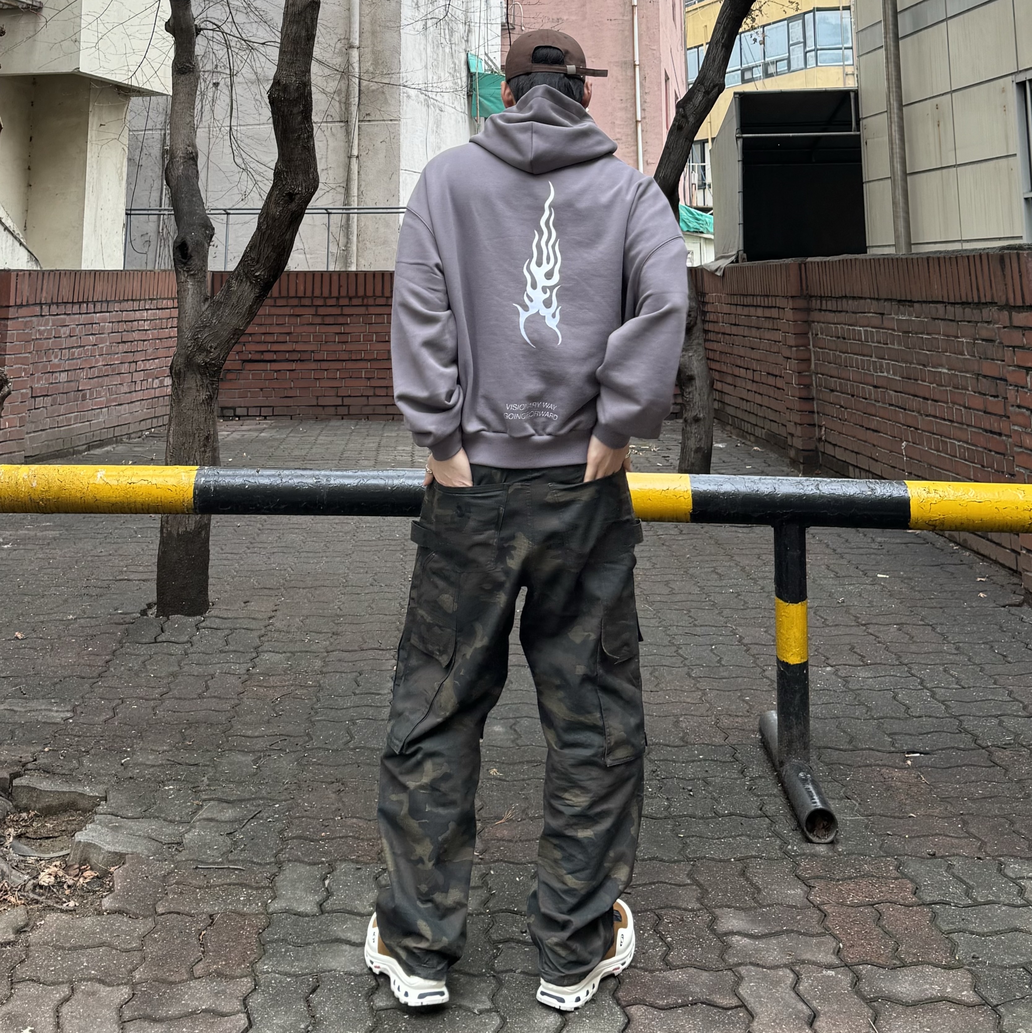 Salomon XT-Quest 2 Vanilla Ice Rubber 착용 스타일 - 3