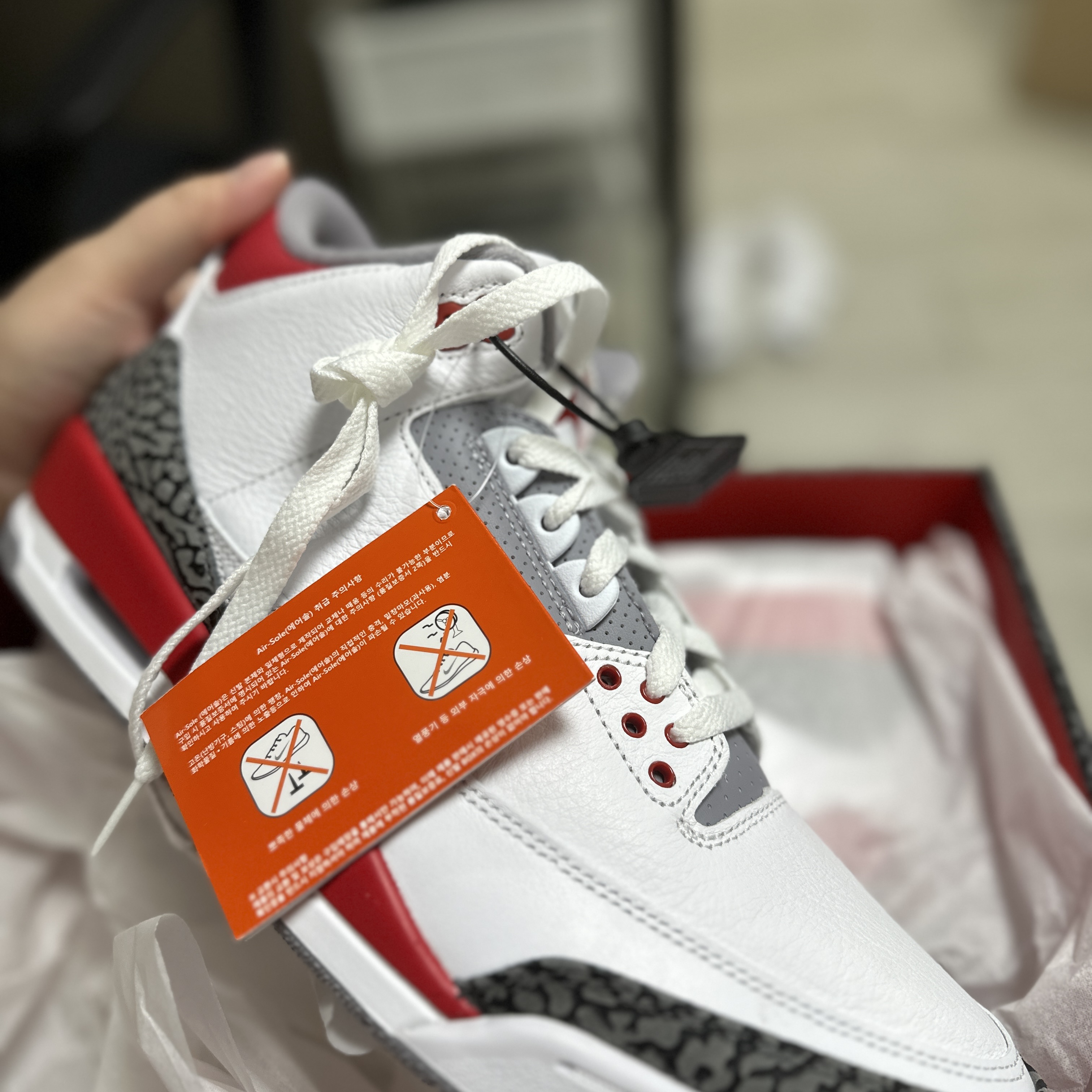 Jordan 3 Retro Fire Red 2022 착용 스타일