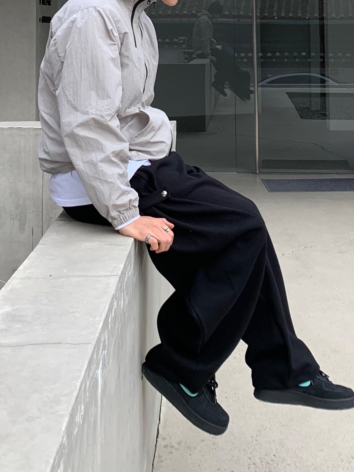 Nike x Tiffany & Co. Air Force 1 Low SP 1837 착용 스타일 - 6