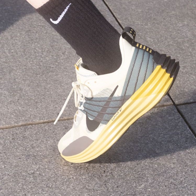 Nike Lunar Roam Alabaster and Green Abyss, Nike x Acronym Lunar Force 1 SP AF100 착용 스타일 - 4