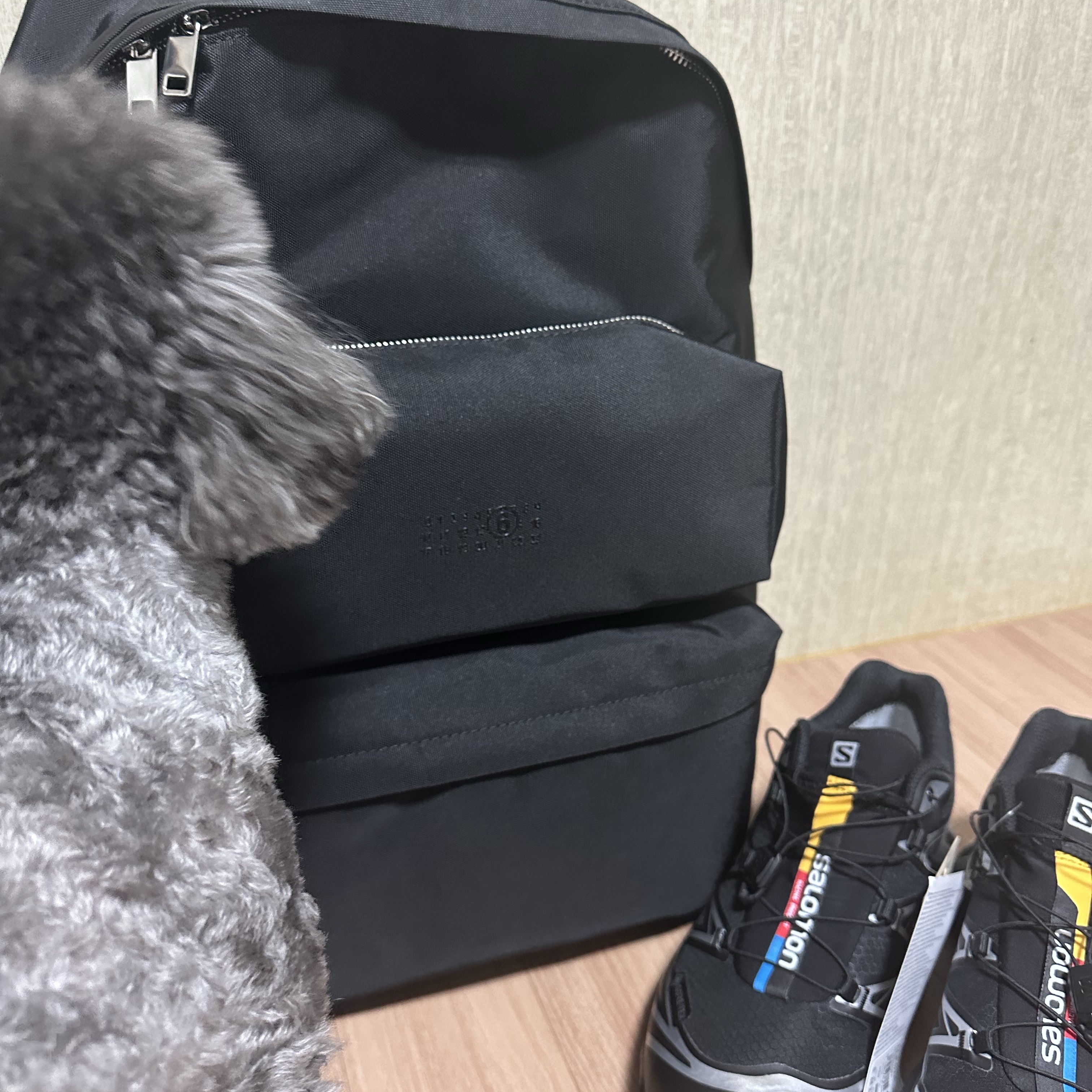 Salomon XT-6 GTX Black Silver 착용 스타일