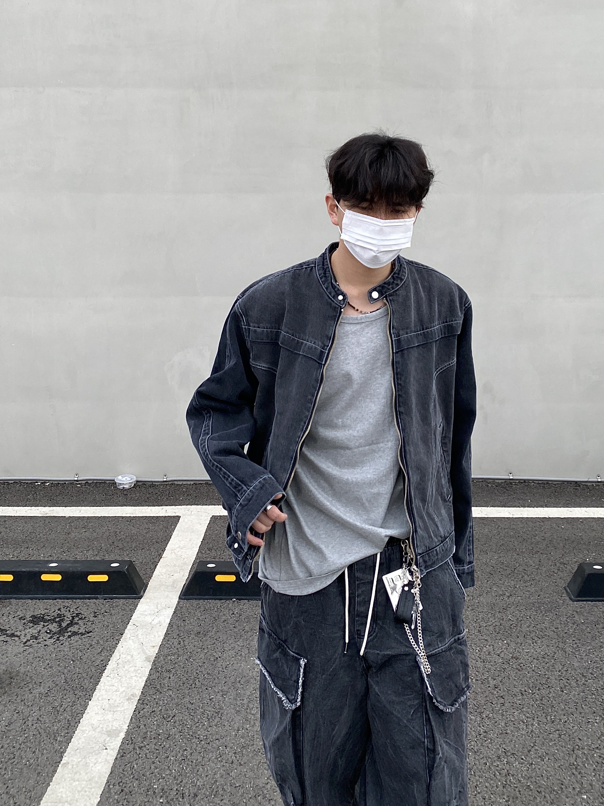 (W) Balenciaga 3XL Sneakers Light Beige 착용 스타일 - 3