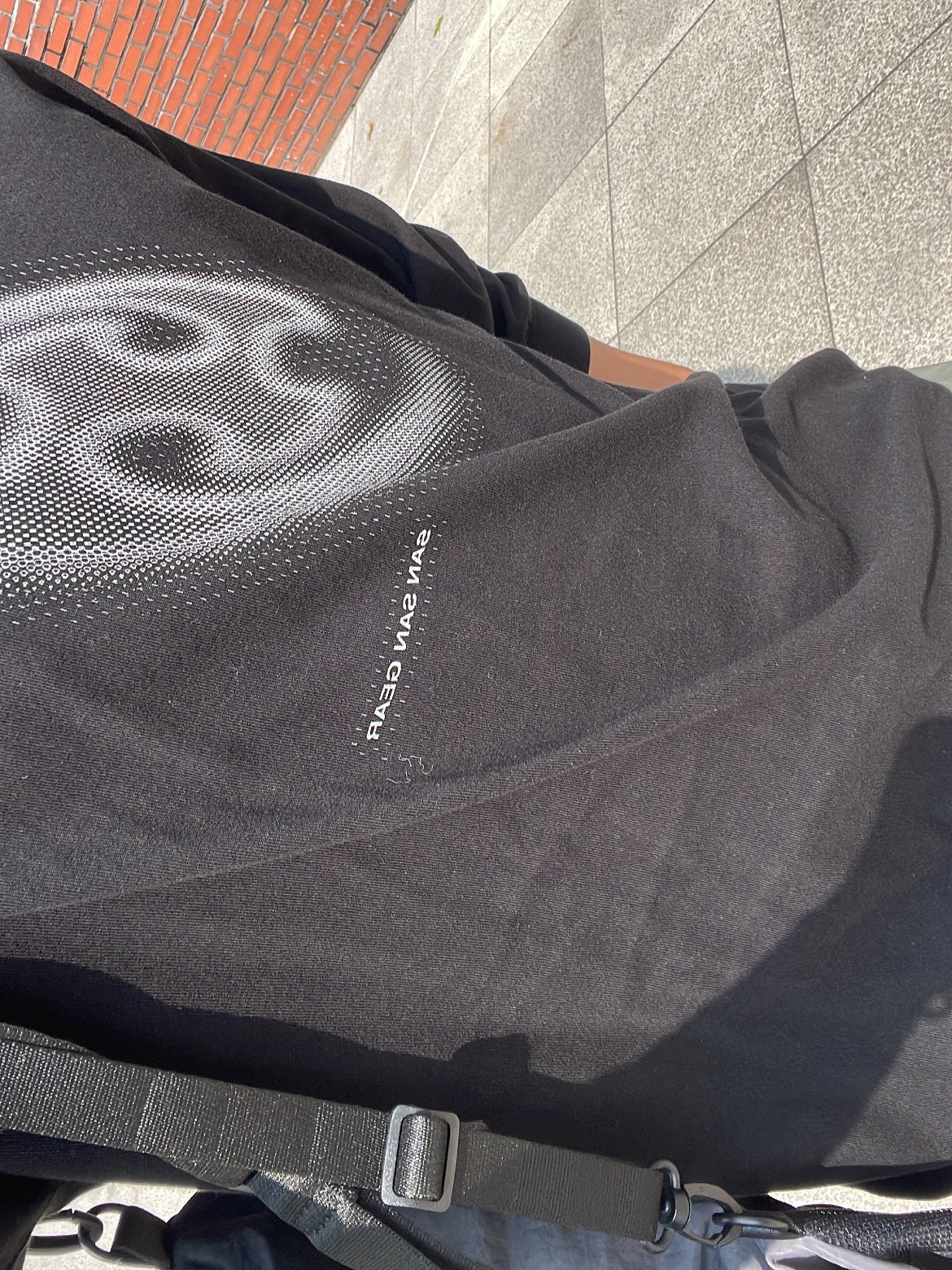 Sansan Gear Long Sleeve T-Shirt Black - 22FW 착용 스타일