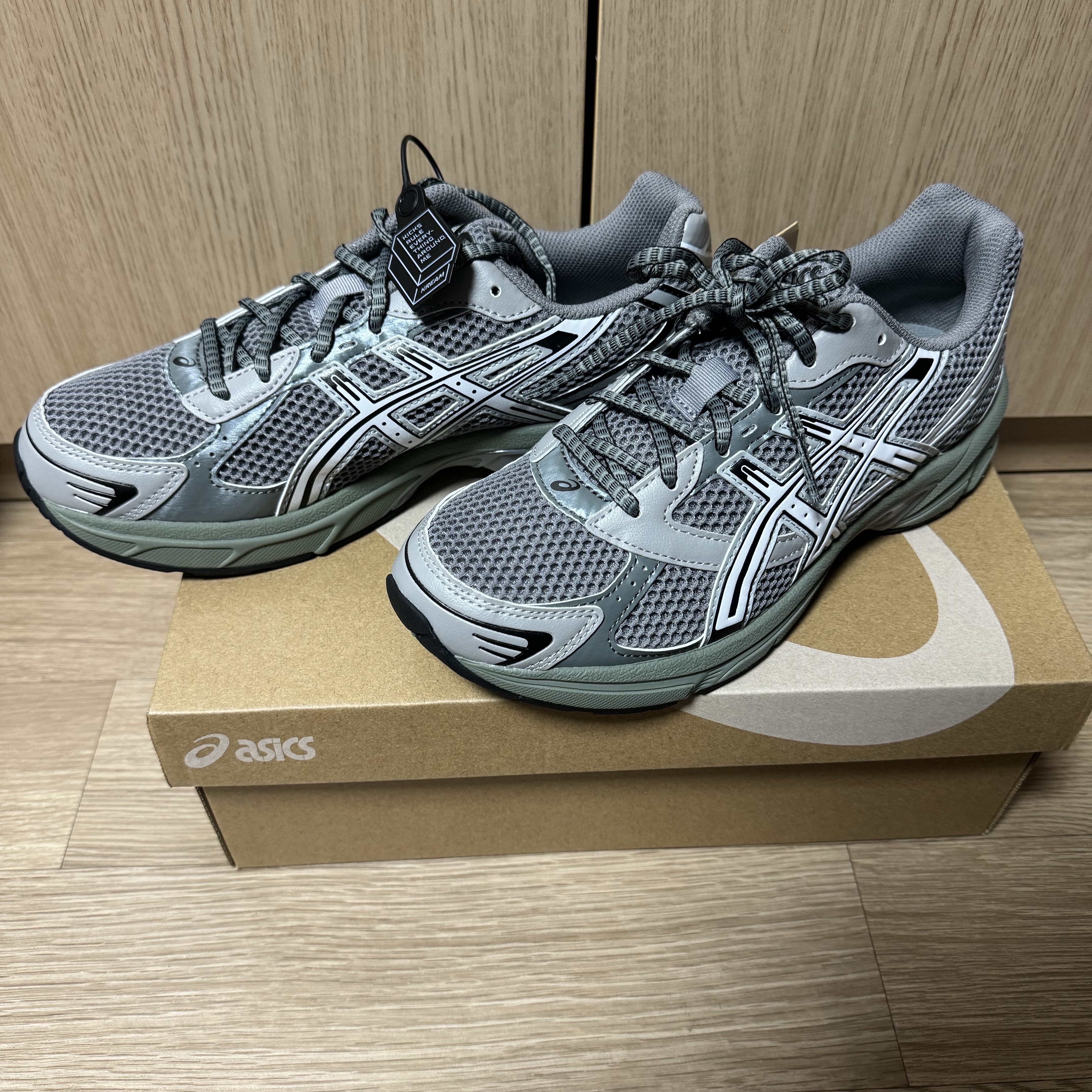 Asics Gel-1130 Wild Dove White - Folder Exclusive 착용 스타일 - 1