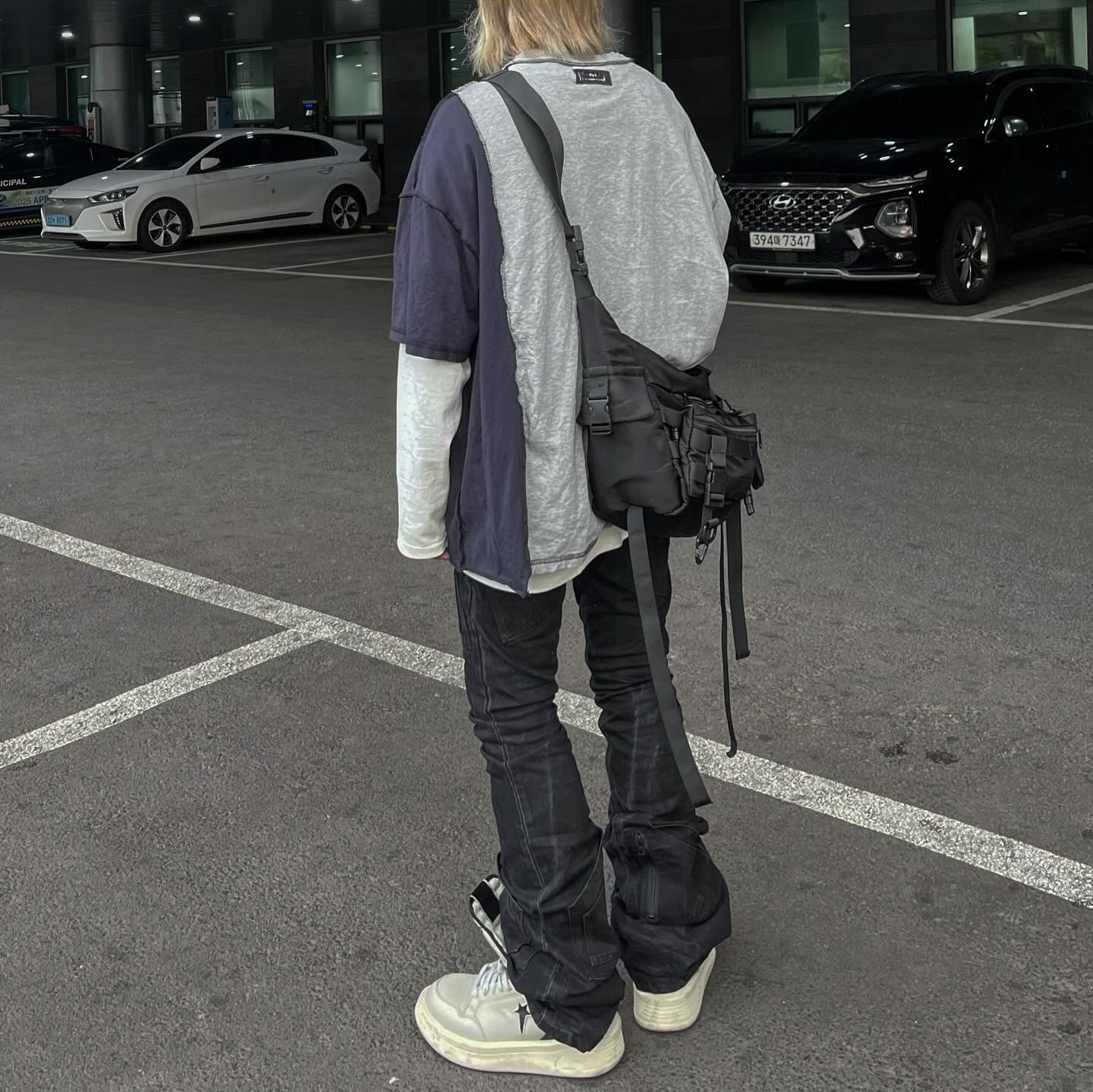 Converse x Drkshdw Turbowpn Pelican 착용 스타일 - 3