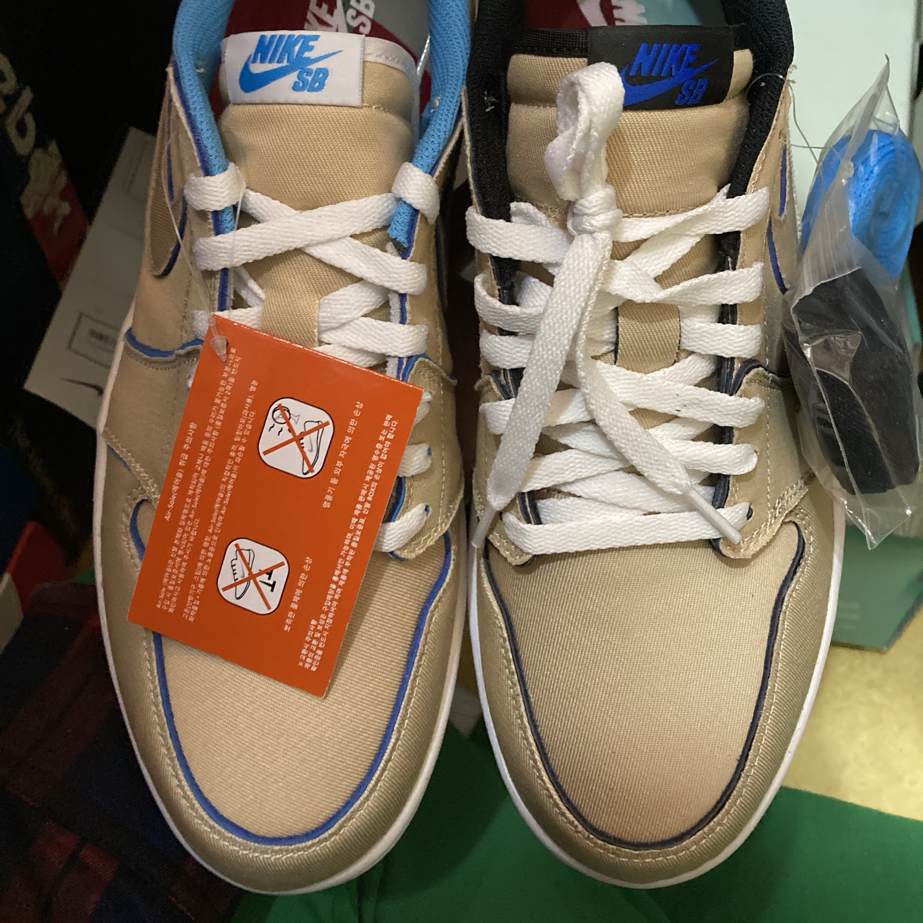 Jordan 1 x Lance Mountain Low SB QS Desert Ore 착용 스타일