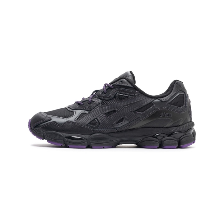 Asics x Needles Gel-NYC Black Purple 착용 스타일 - 4
