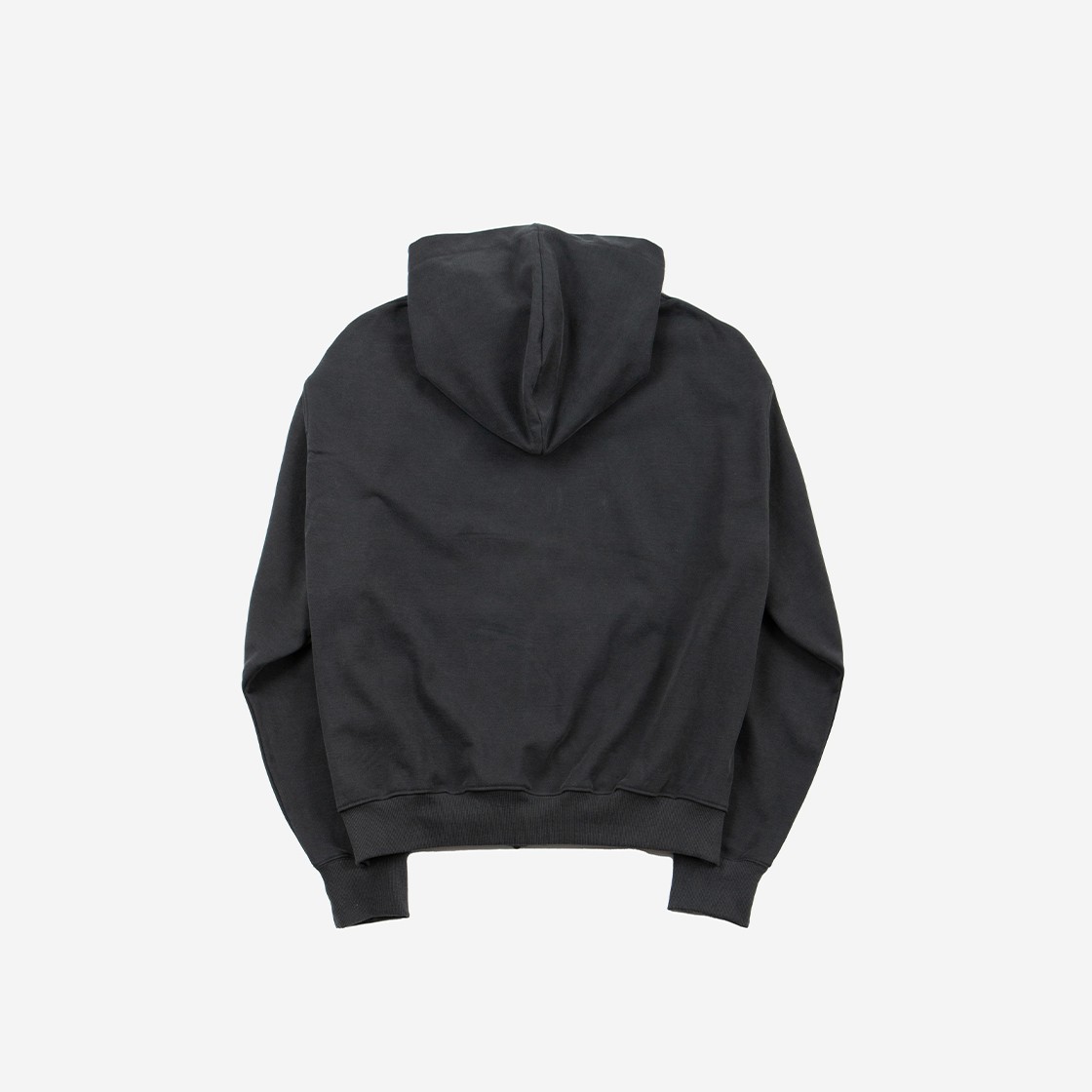 Surface Edition Oversized Embroidery Hoodie Zip Up Dark Gray 상세 이미지 2