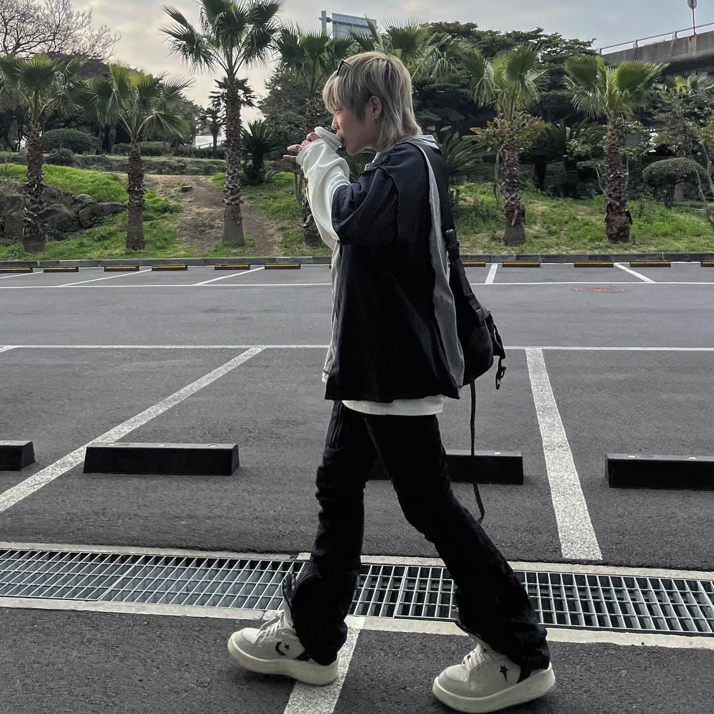 Converse x Drkshdw Turbowpn Pelican 착용 스타일 - 1