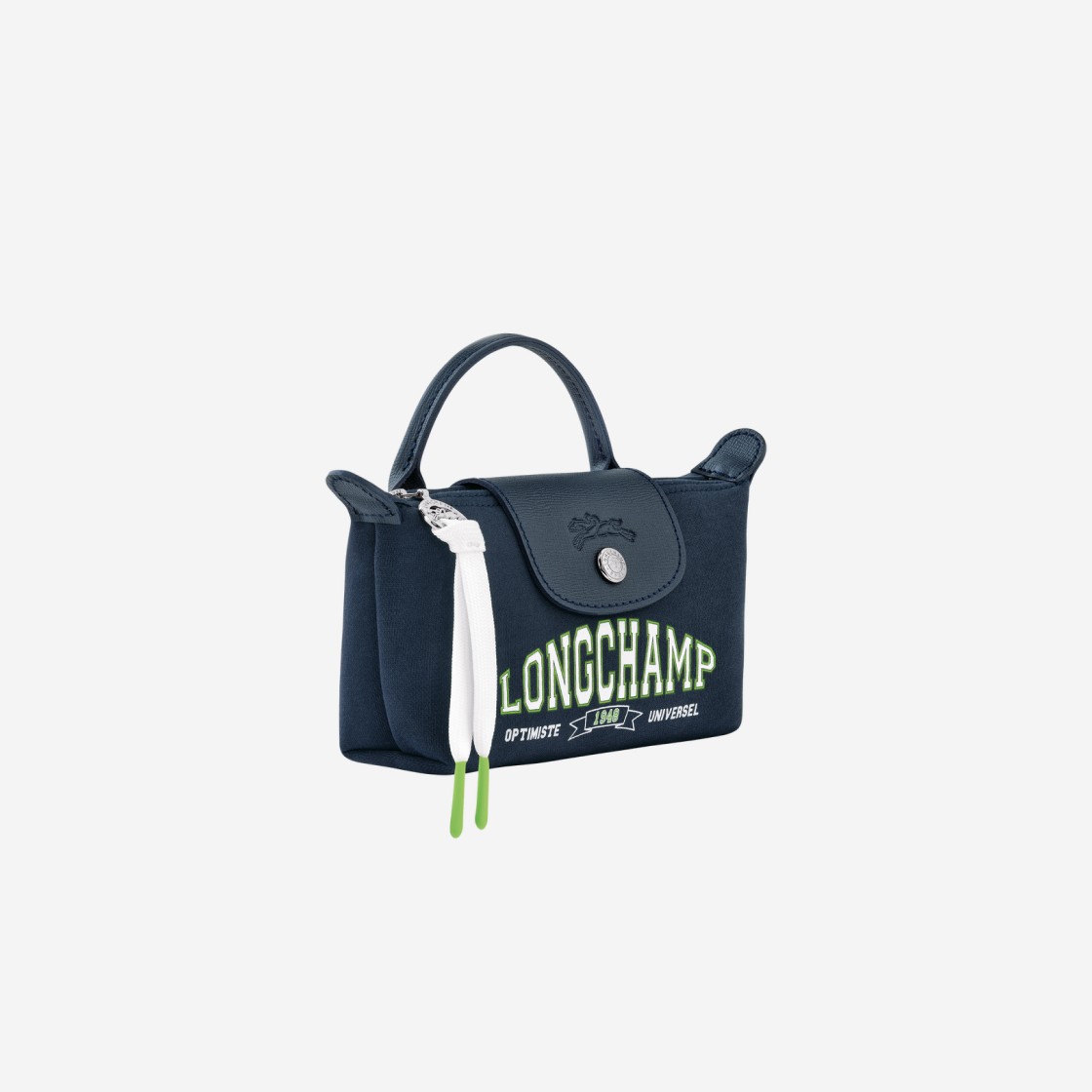 Longchamp Le Pliage Collection Canvas Pouch Navy 상세 이미지 2