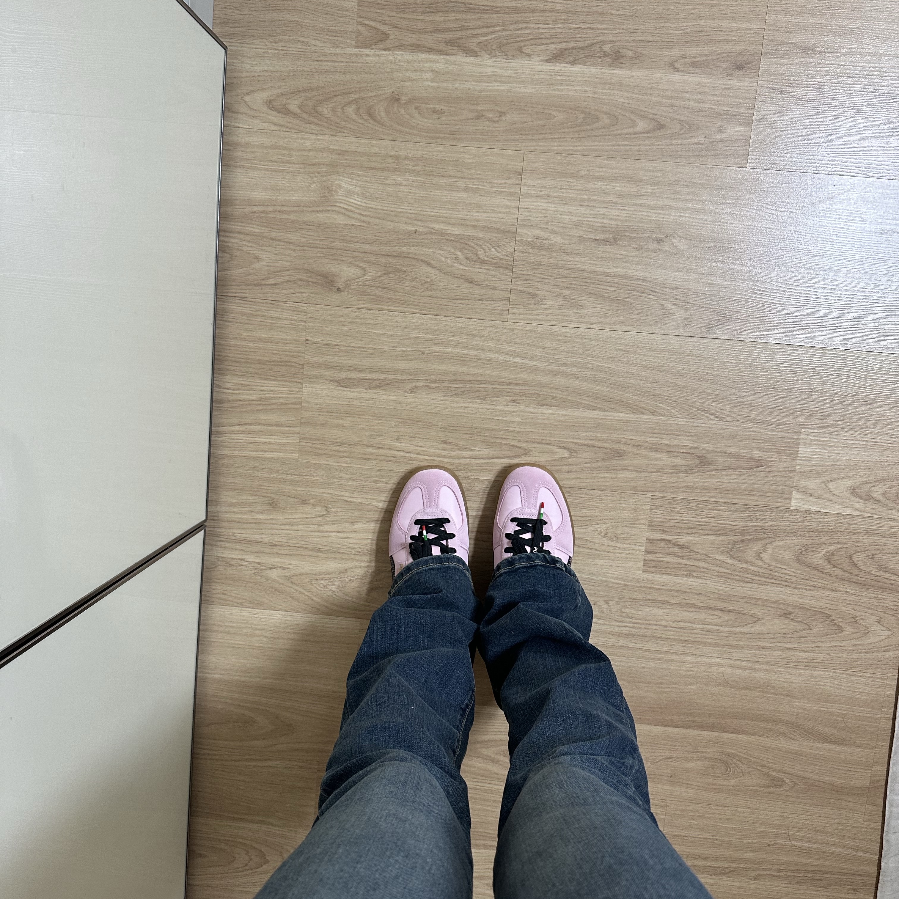 Puma x Palermo F.C. Sneakers Bright Pink Black 착용 스타일 - 1