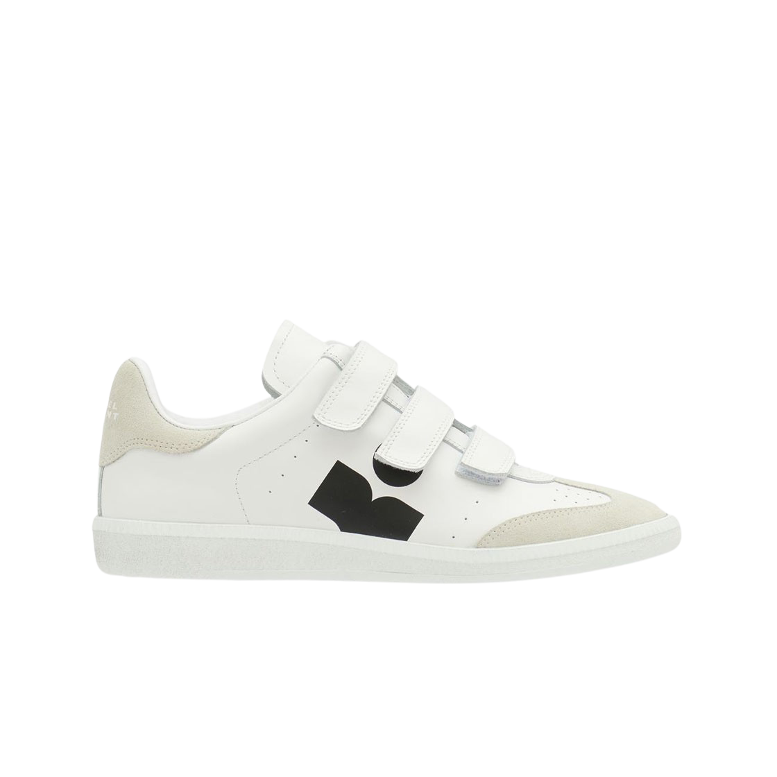 (W) 이자벨 마랑 베스 로고 레더 스니커즈 블랙((W) Isabel Marant Beth Logo Leather Sneakers Black)