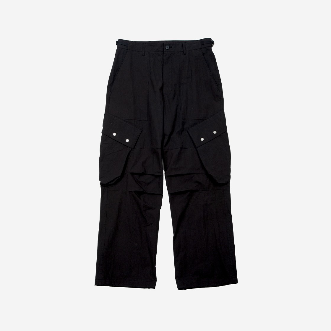 Surface Edition Big Cargo Pants Black 상세 이미지 1