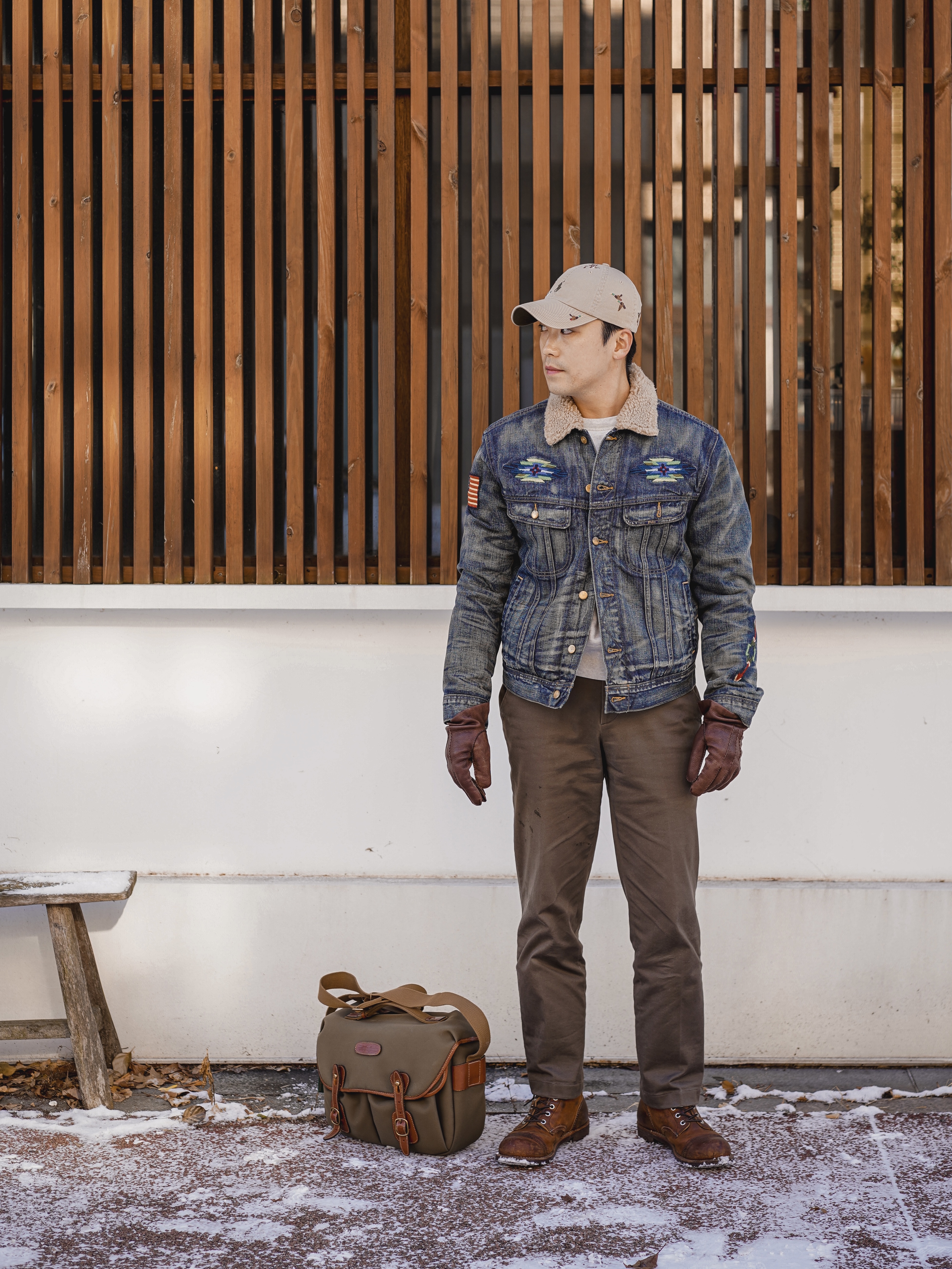 [30%적립] Polo Ralph Lauren Cotton Chino Ball Cap Cafe Tan, Red Wing Iron Ranger 8111 Amber Harness - D 착용 스타일 - 2