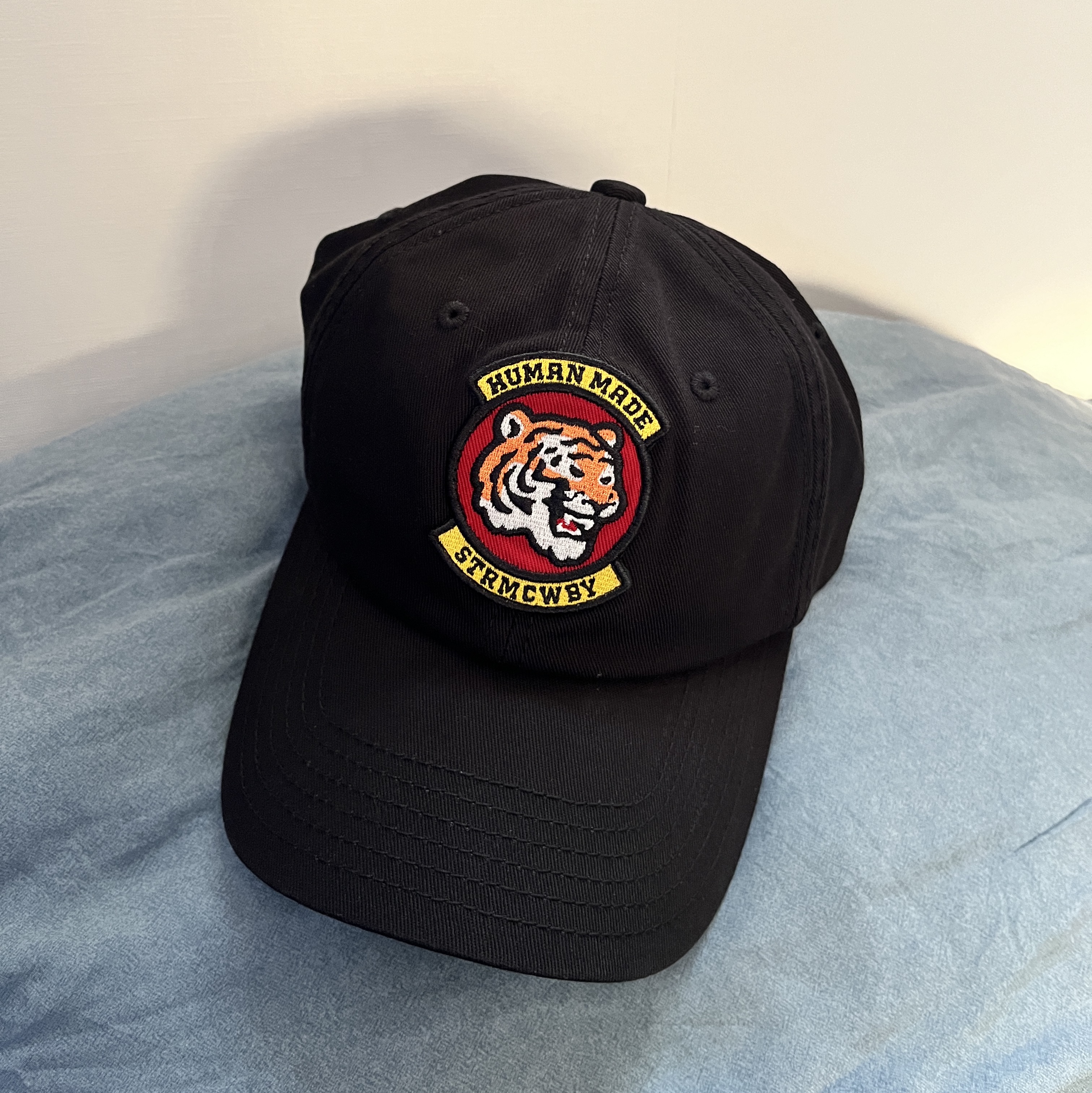 Human Made 6 Panel Cap #4 Black 착용 스타일 - 2