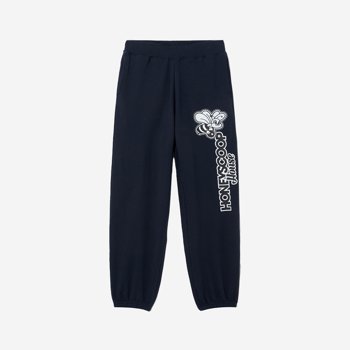 HSH23PT19NV Honey Scoop House Smile Bee Sweatpant Navy