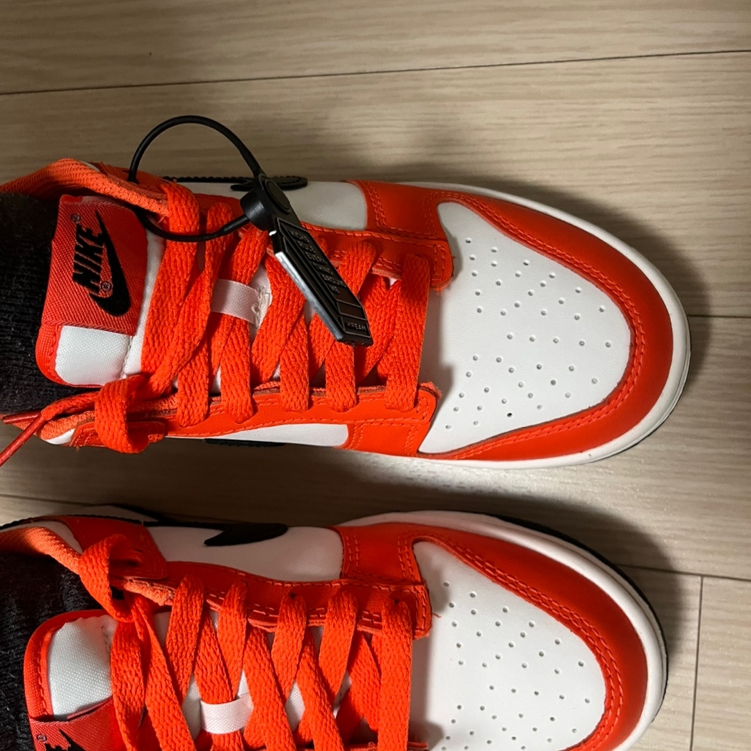 (PS) Nike Dunk Low Safety Orange 착용 스타일