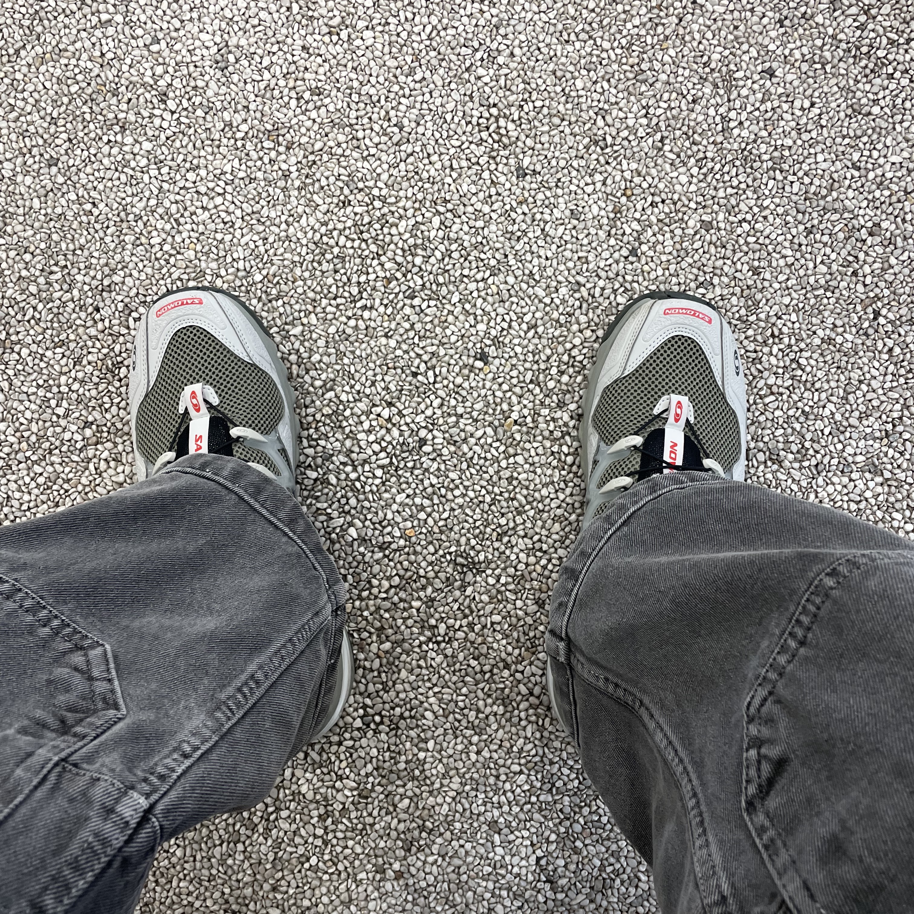 Salomon ACS + OG Shadow Metal 착용 스타일 - 1