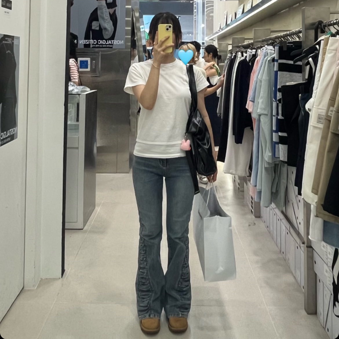 Timberland Premium 6 inch Waterproof Boot Wheat Nubuck - Wide, (W) Timberland 6 Inch Premium Waterproof Boot Wheat Nubuck - Wide 착용 스타일 - 4