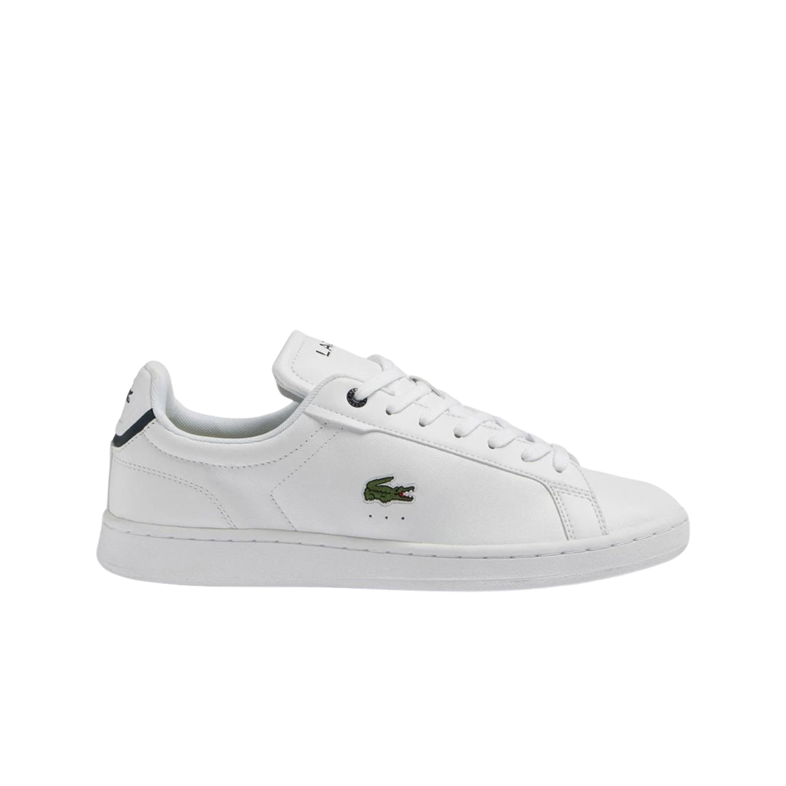 라코스테 카나비 프로 BL 레더 토널 스니커즈 화이트(Lacoste Carnaby Pro BL Leather Tonal Sneakers White)