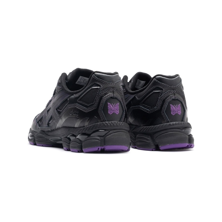 Asics x Needles Gel-NYC Black Purple 착용 스타일 - 3