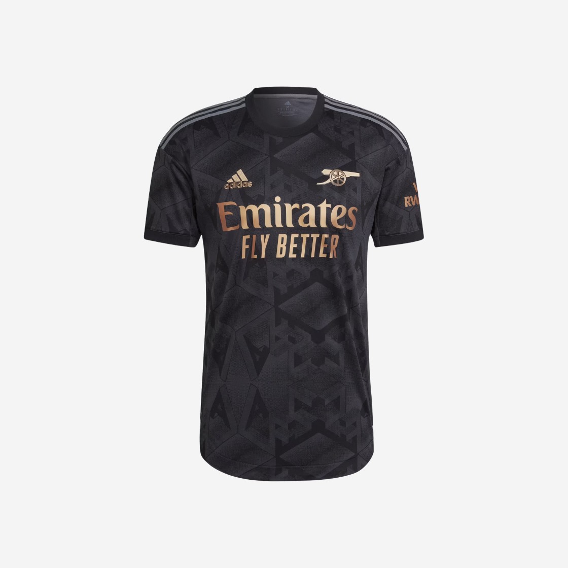 Adidas Arsenal 2022/23 Away Authentic Jersey Black - KR Sizing (Non Marking Ver.) 상세 이미지 1