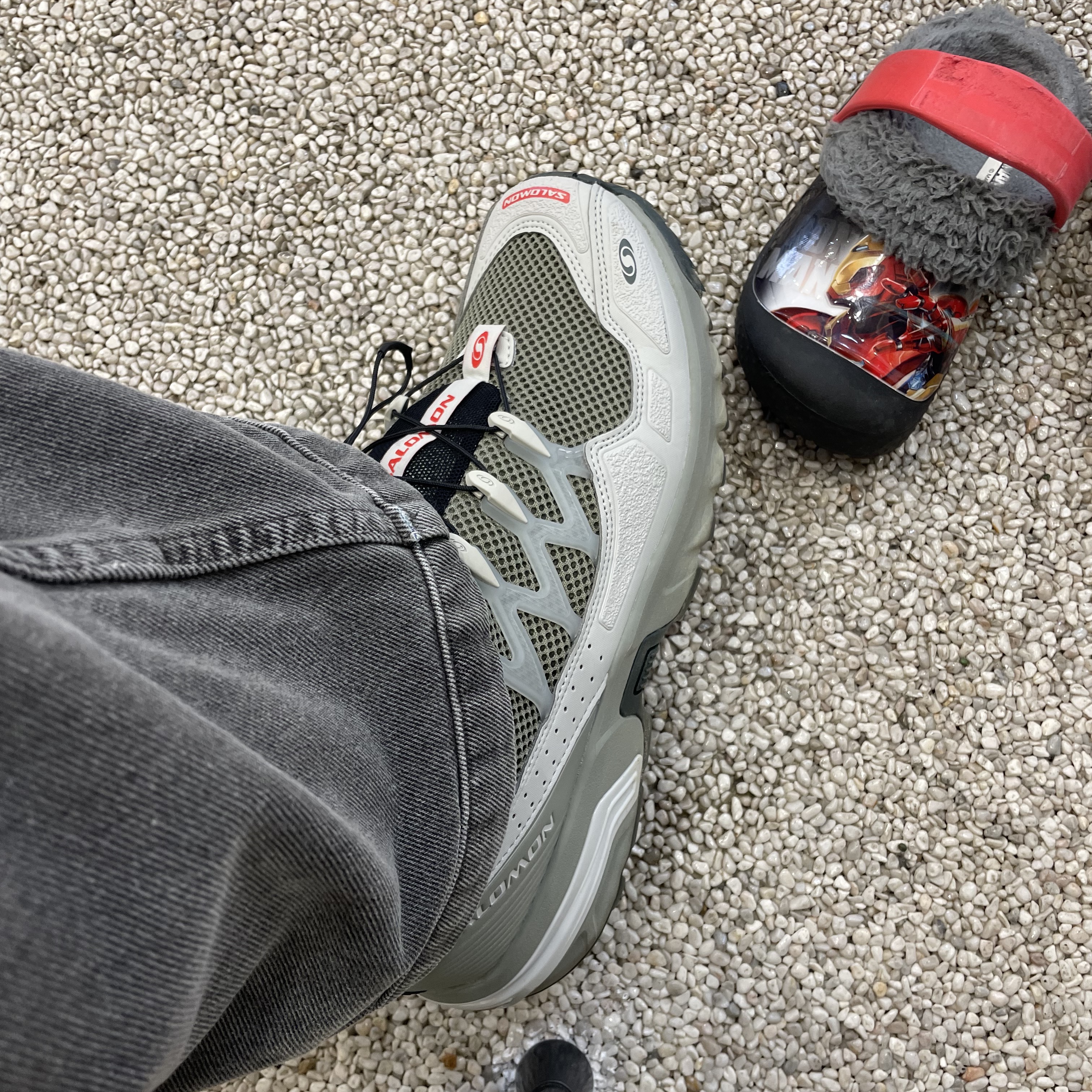 Salomon ACS + OG Shadow Metal 착용 스타일 - 2