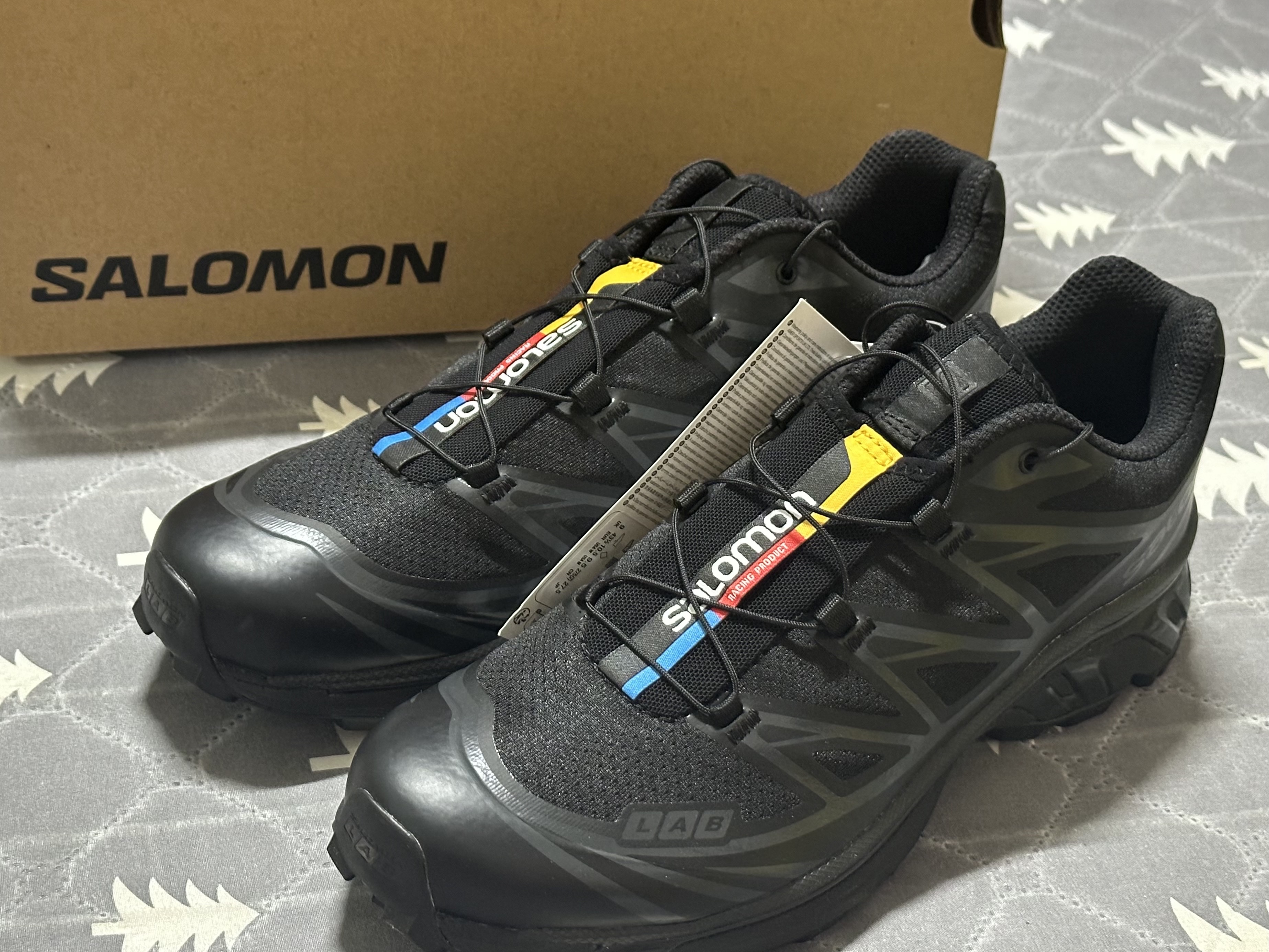 Salomon XT-6 ADV Black 착용 스타일