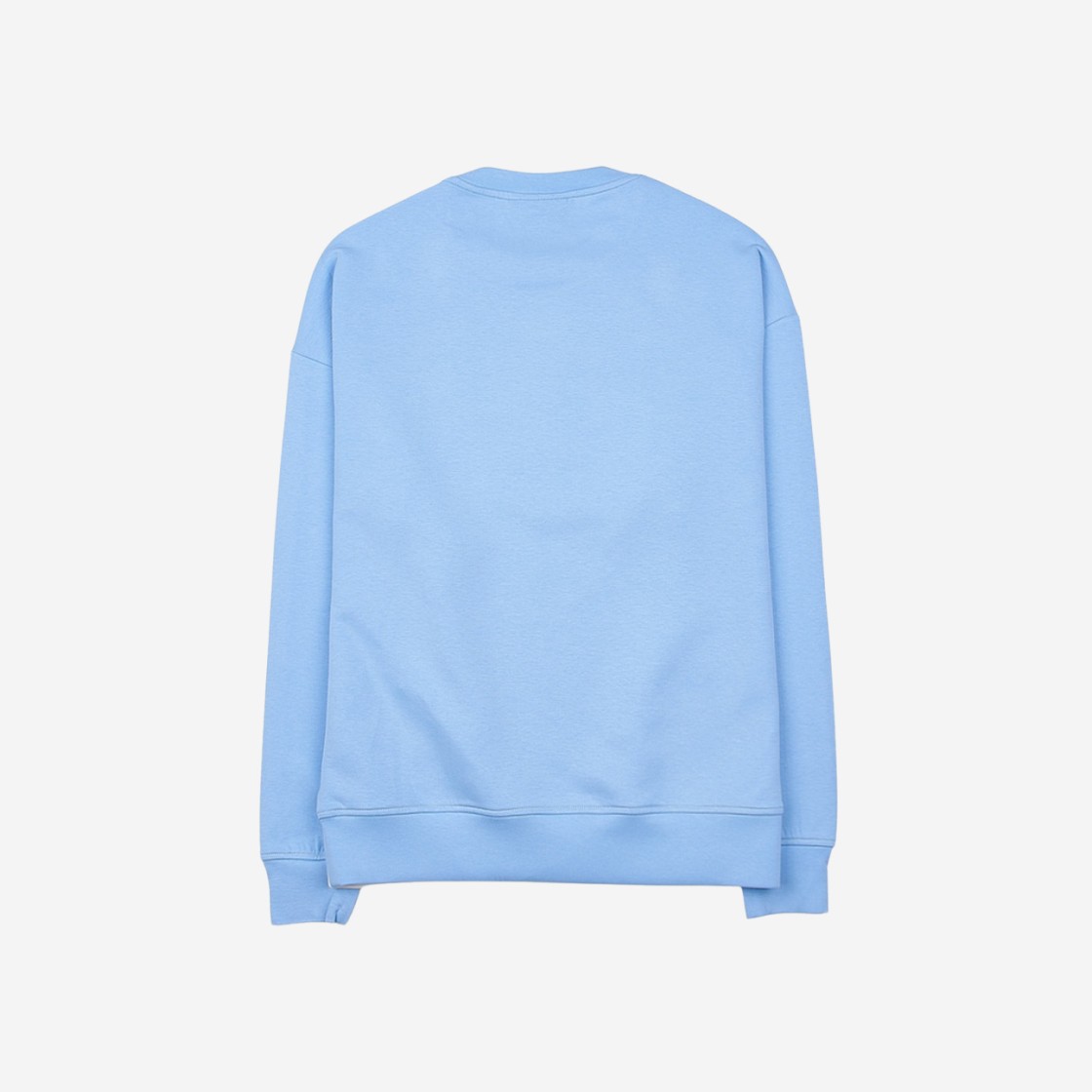 Emporio Armani Logo Crewneck Sweatshirt White Placid Blue 상세 이미지 2