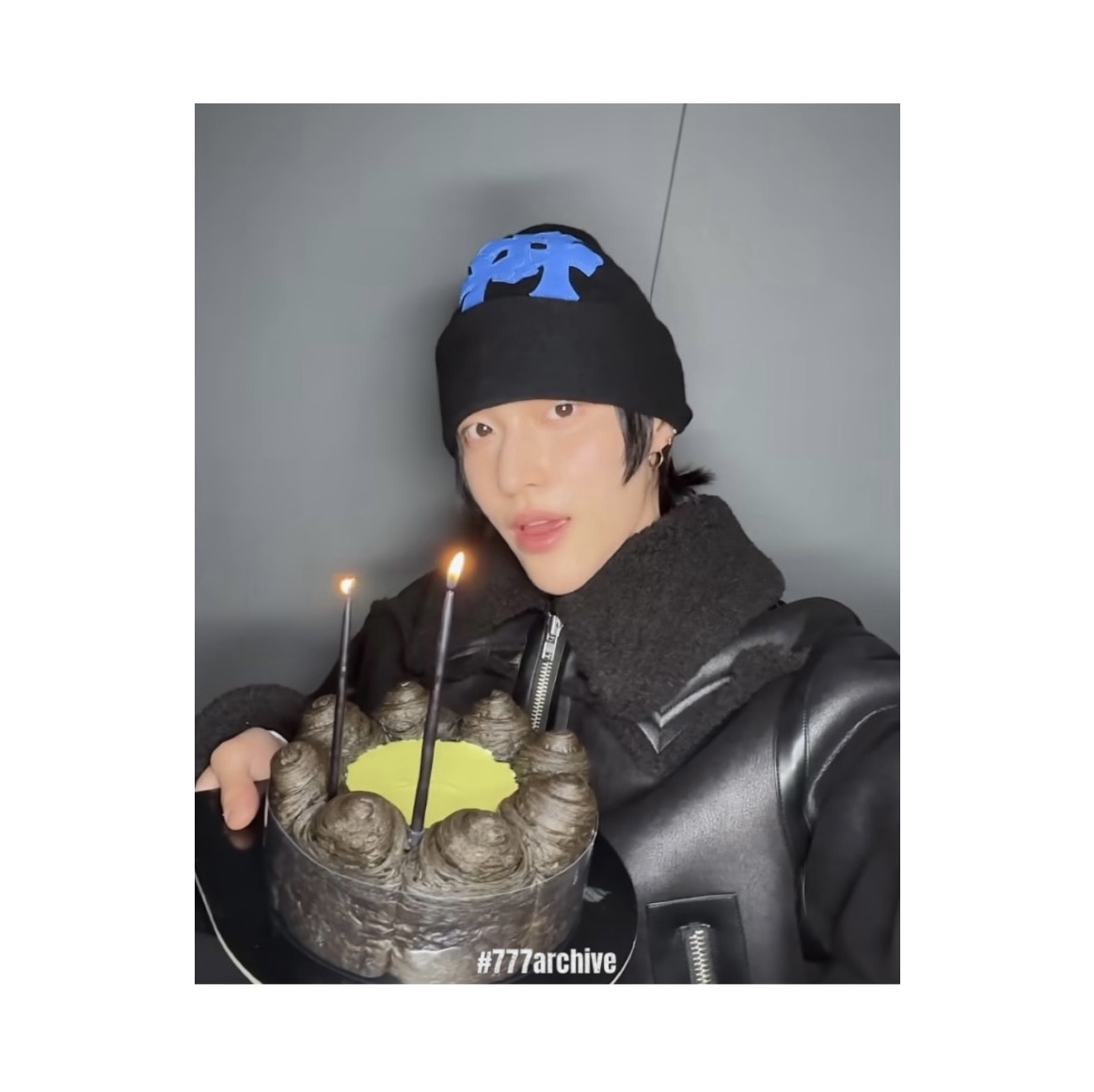 Supreme New Era S Logo Beanie Navy - 23FW, Chrome Hearts Cross Patch Cashmere Beanie Black Blue 착용 스타일 - 6