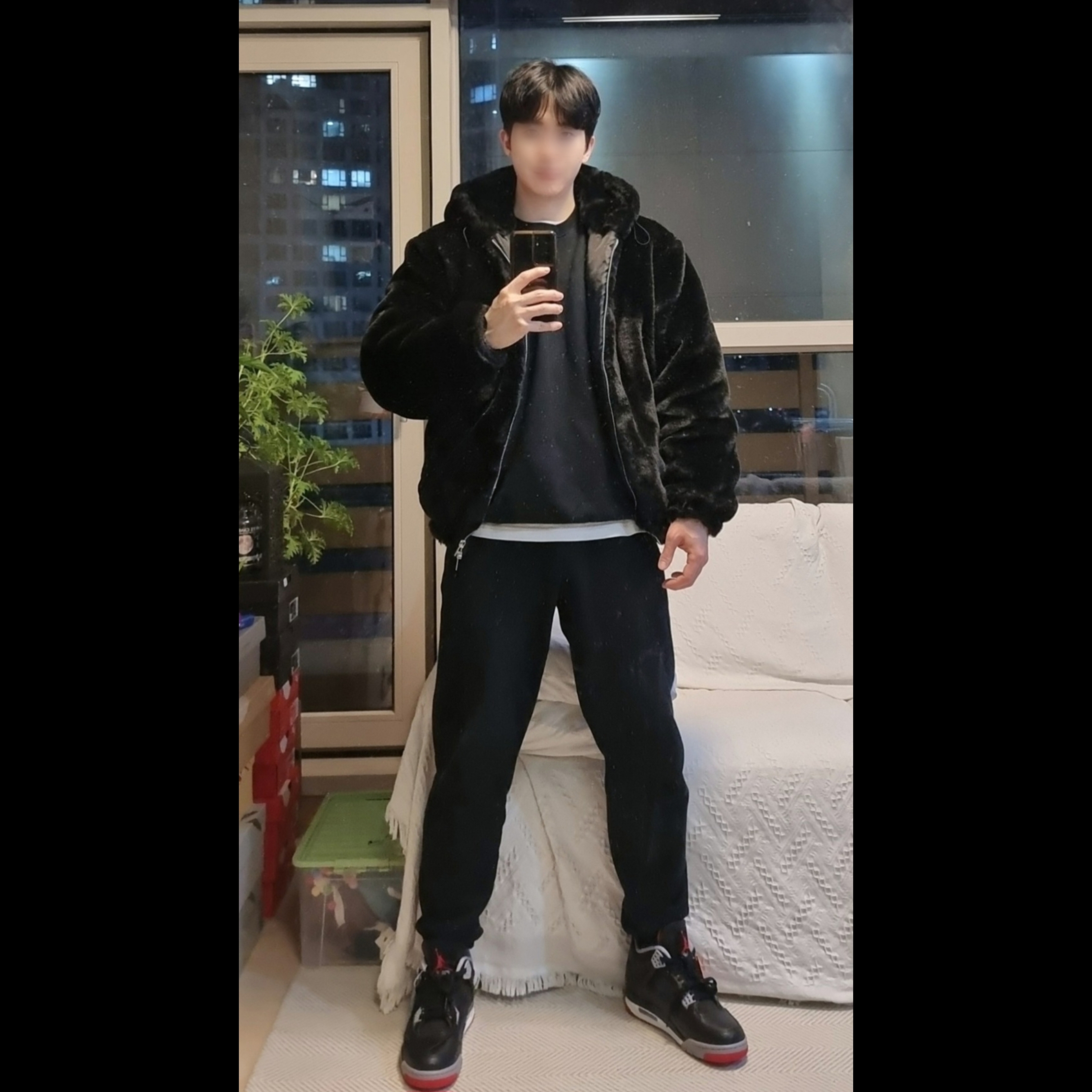Jordan 4 Retro Bred Reimagined 착용 스타일