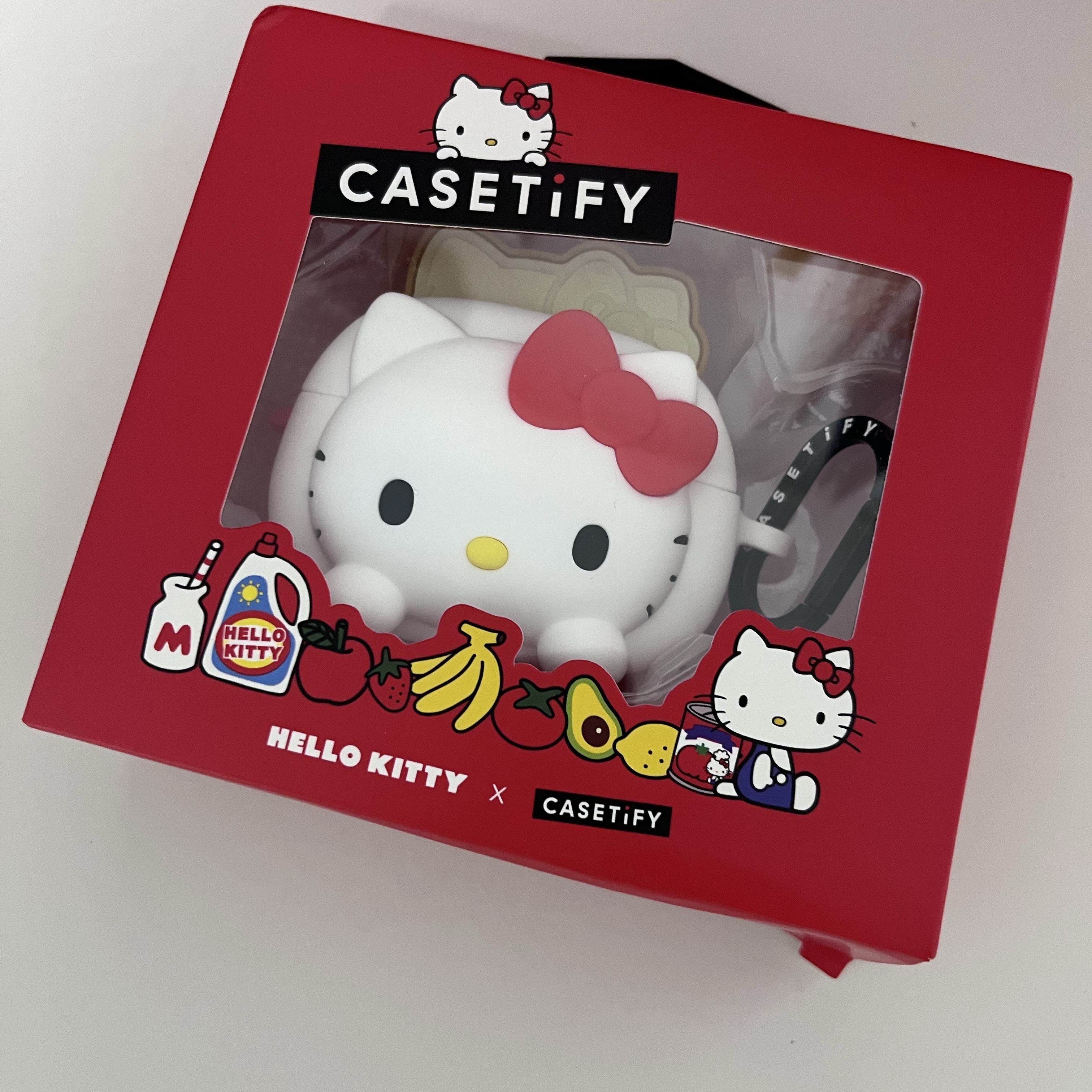 Casetify x Hello Kitty Collectible Toaster AirPods Pro 1st/2nd Gen Case 착용 스타일