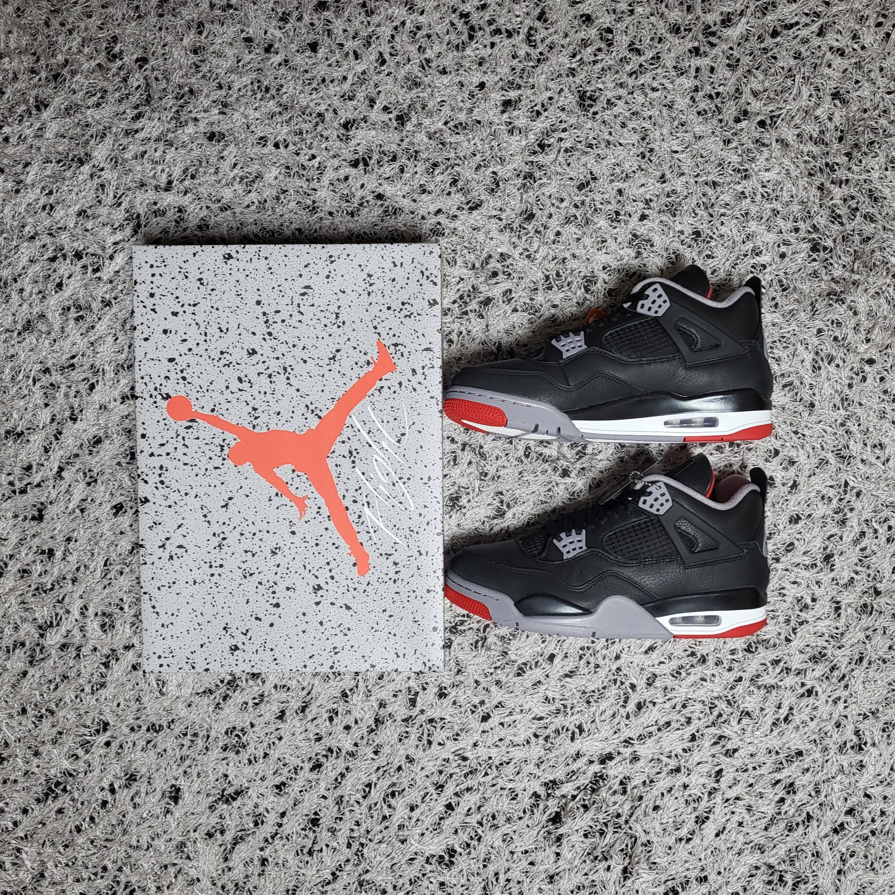 Jordan 4 Retro Bred Reimagined 착용 스타일