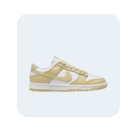 Nike Dunk Low Team Gold and White 착용 스타일