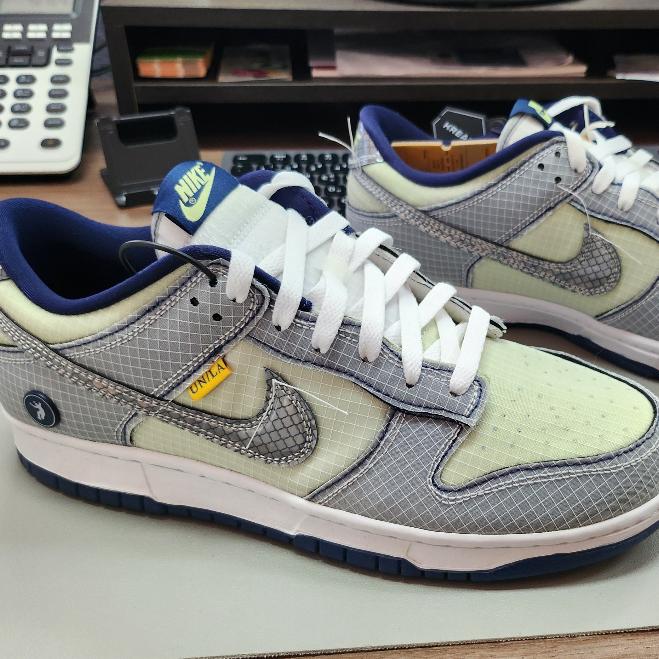 Nike x Union Dunk Low Passport Pack Pistachio 착용 스타일