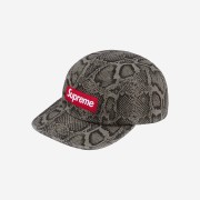 Supreme Washed Chino Twill Camp Cap Snake - 24SS