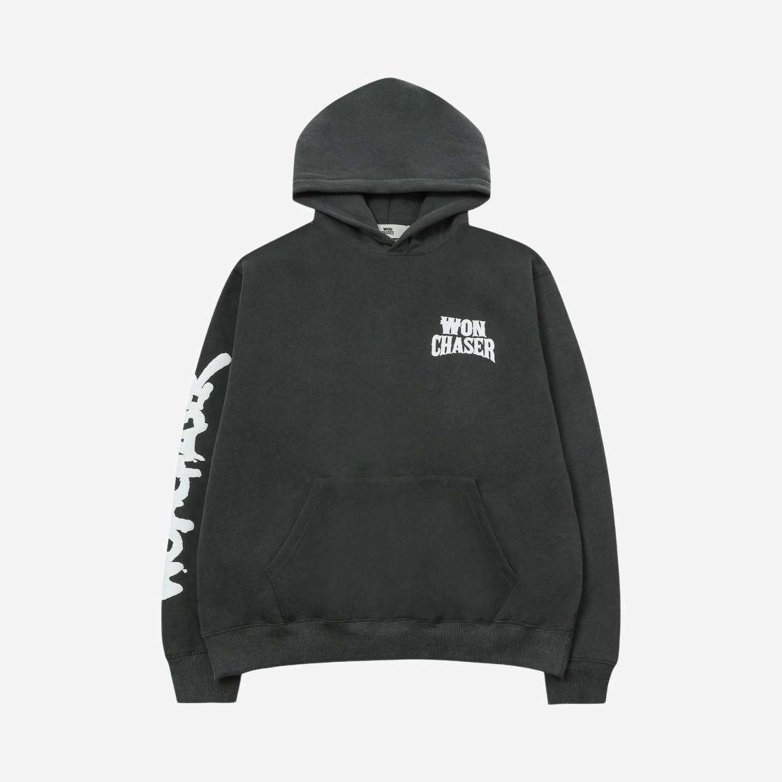 [KREAM 단독] 원체이서 빈티지 후드 차콜([KREAM 단독] Won Chaser Vintage Hoodie Charcoal)