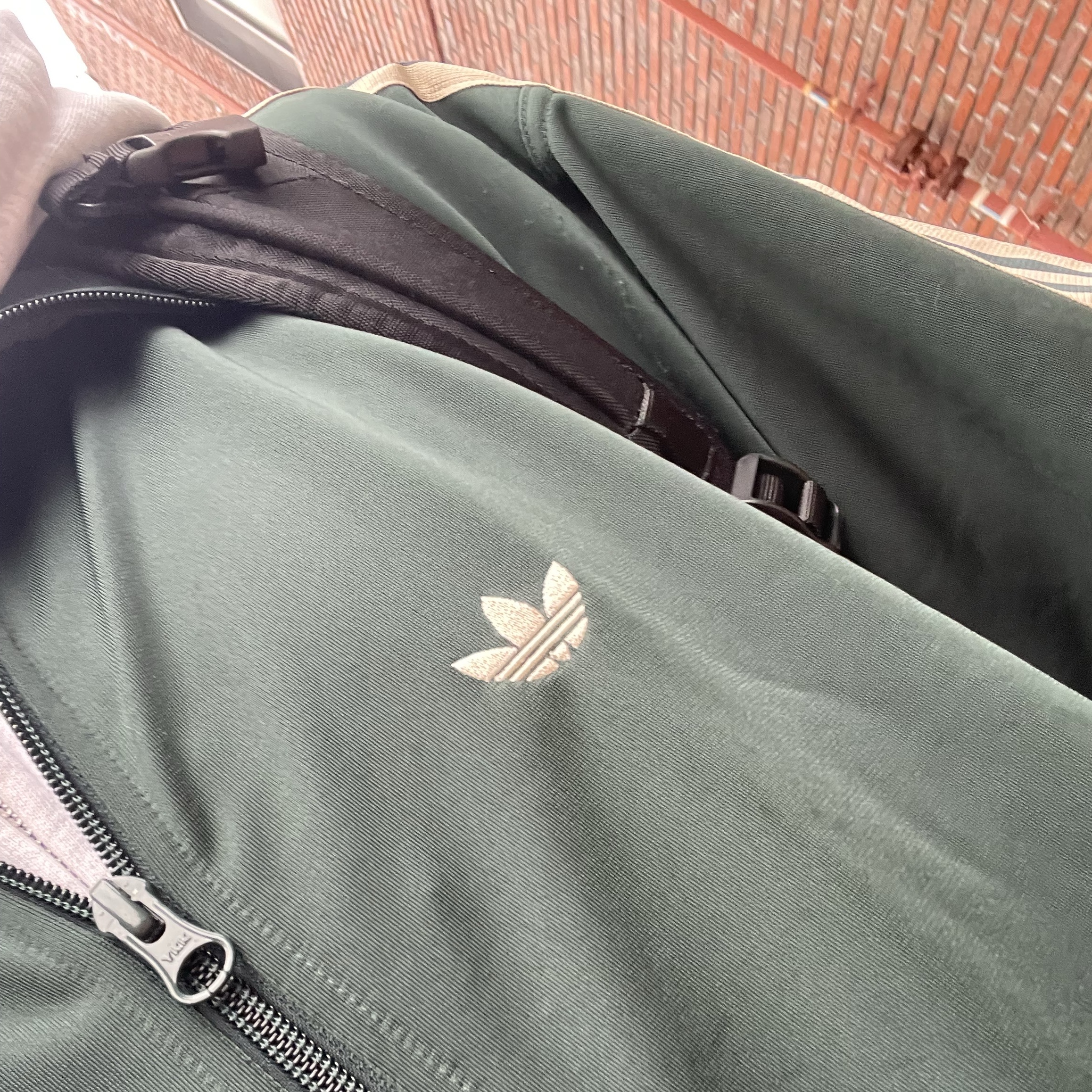 Adidas Originals Beckenbauer Track Jacket Shadow Green - KR Sizing 착용 스타일