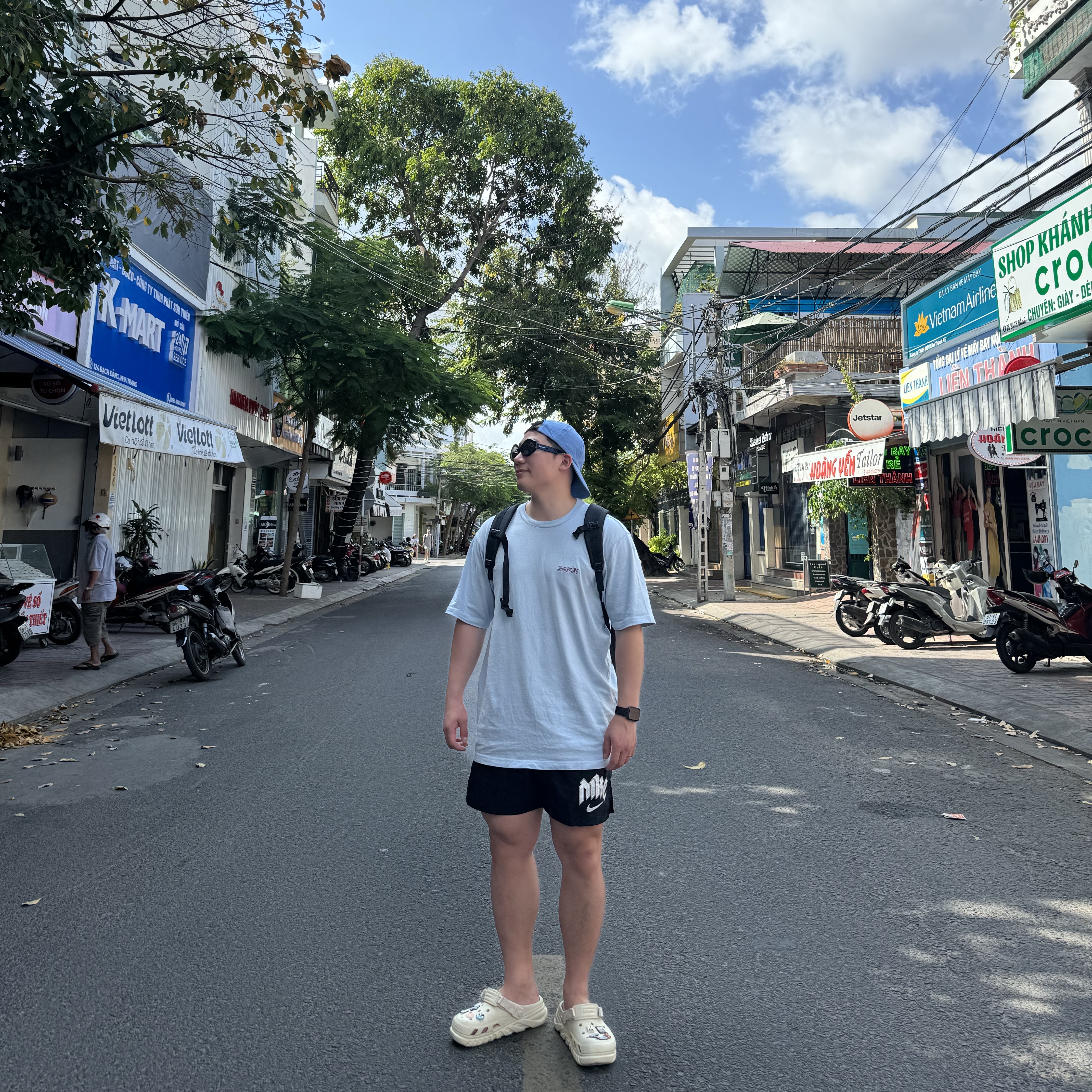 Supreme Nomi Sunglasses Black - 23SS, Supreme Cordura Ripstop S Logo 6-Panel Royal - 23SS 착용 스타일 - 1