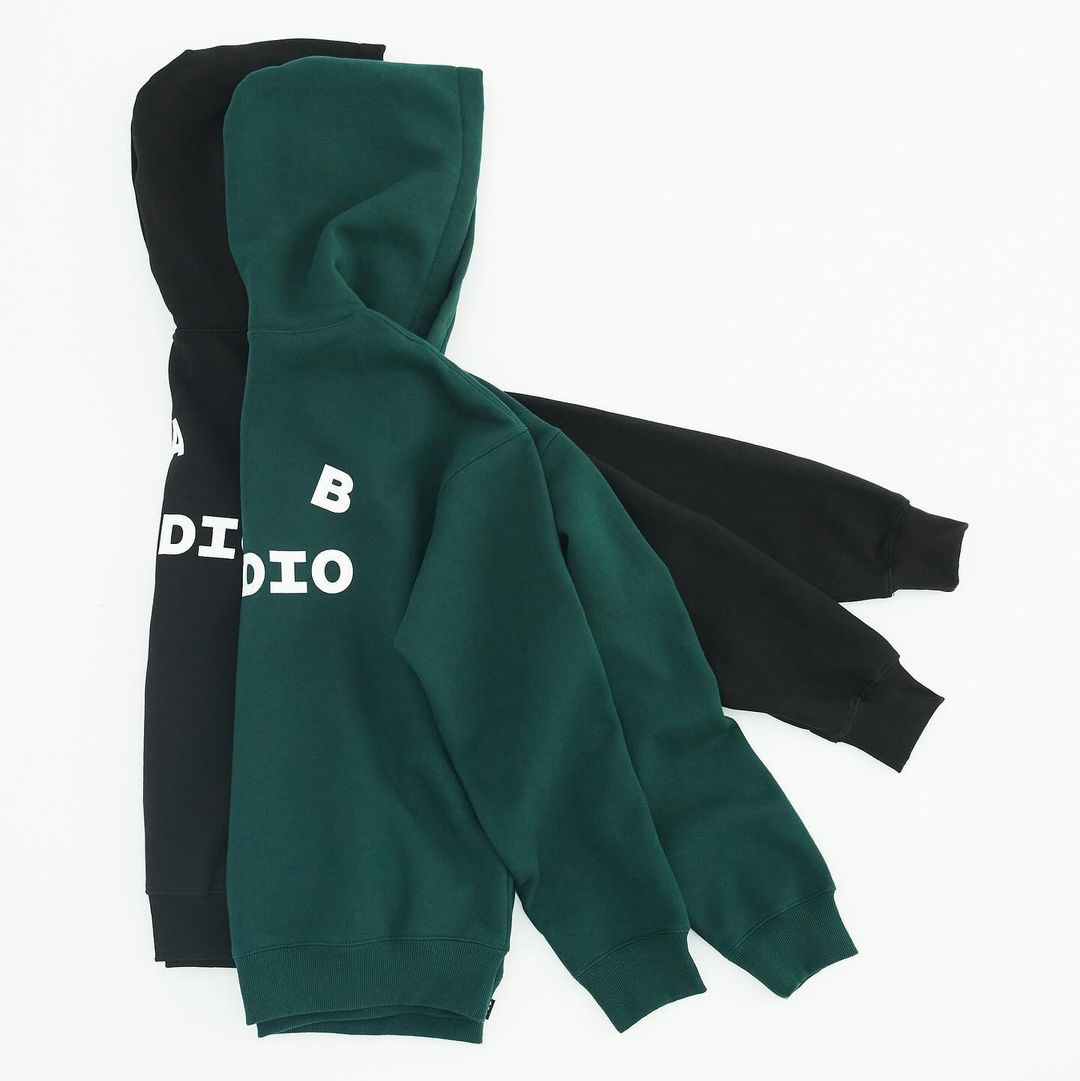 IAB Studio Hoodie Black, IAB Studio Hoodie Deep Green 착용 스타일 - 8